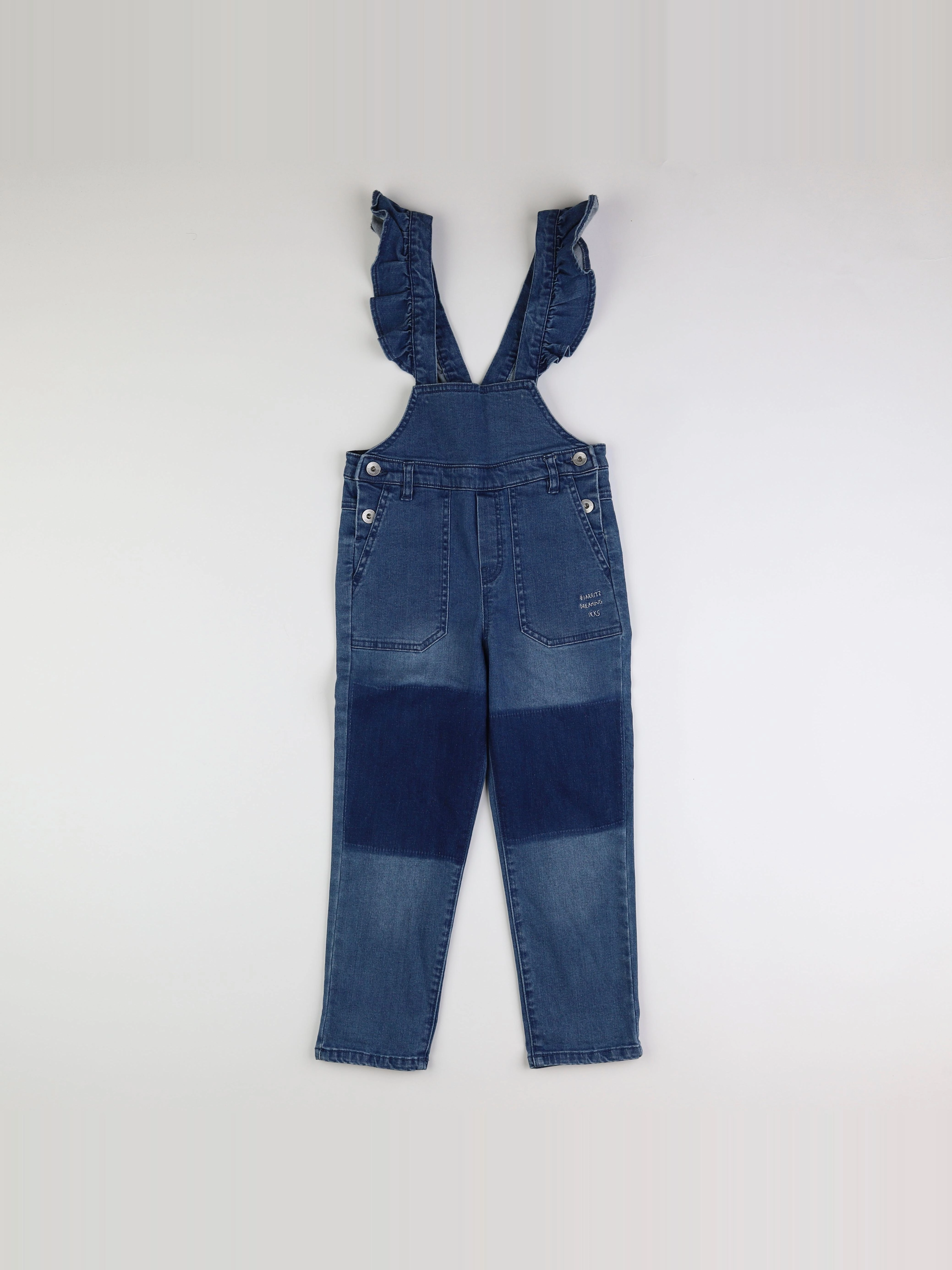 IKKS - salopette bleu - 8 ans