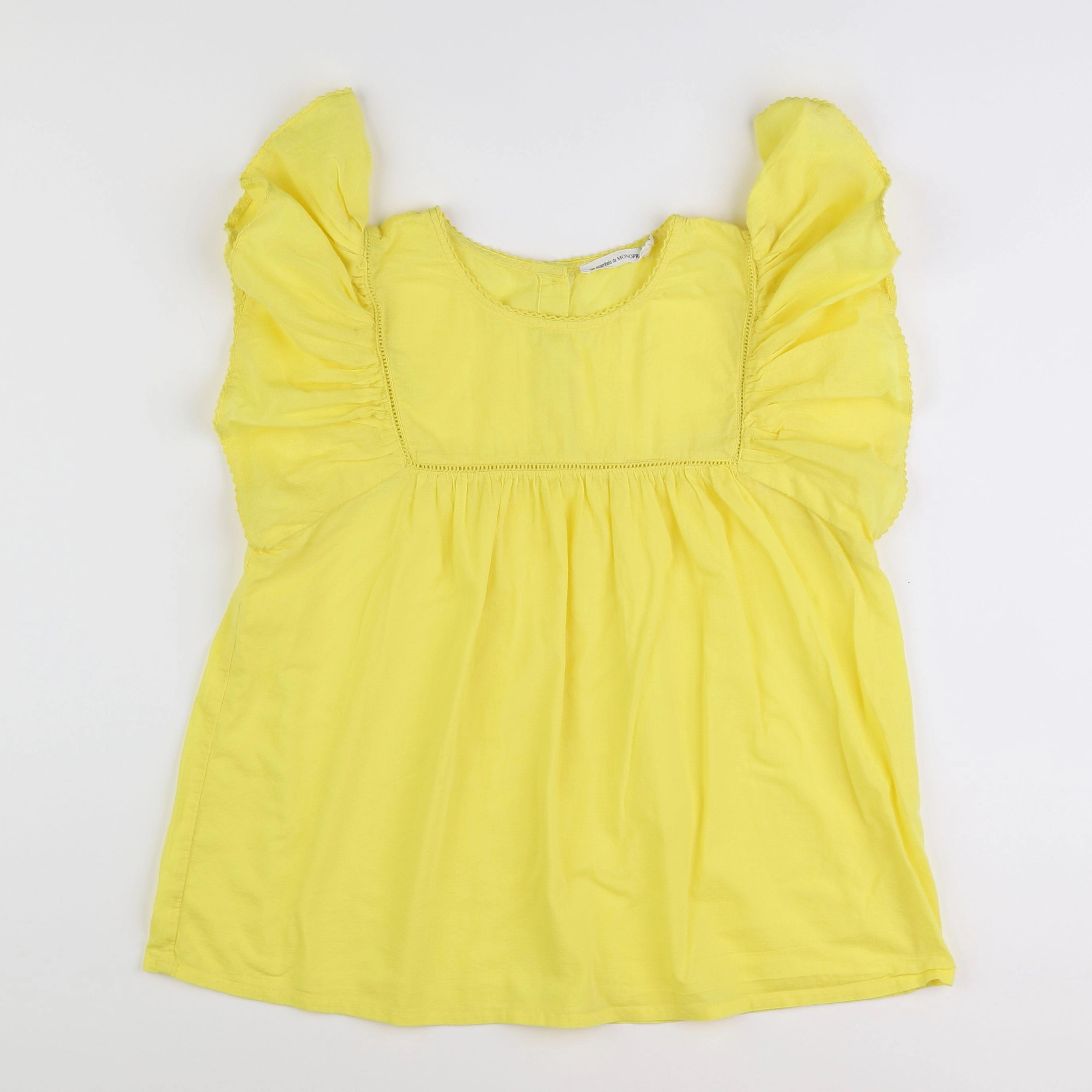 Monoprix - blouse jaune - 14 ans