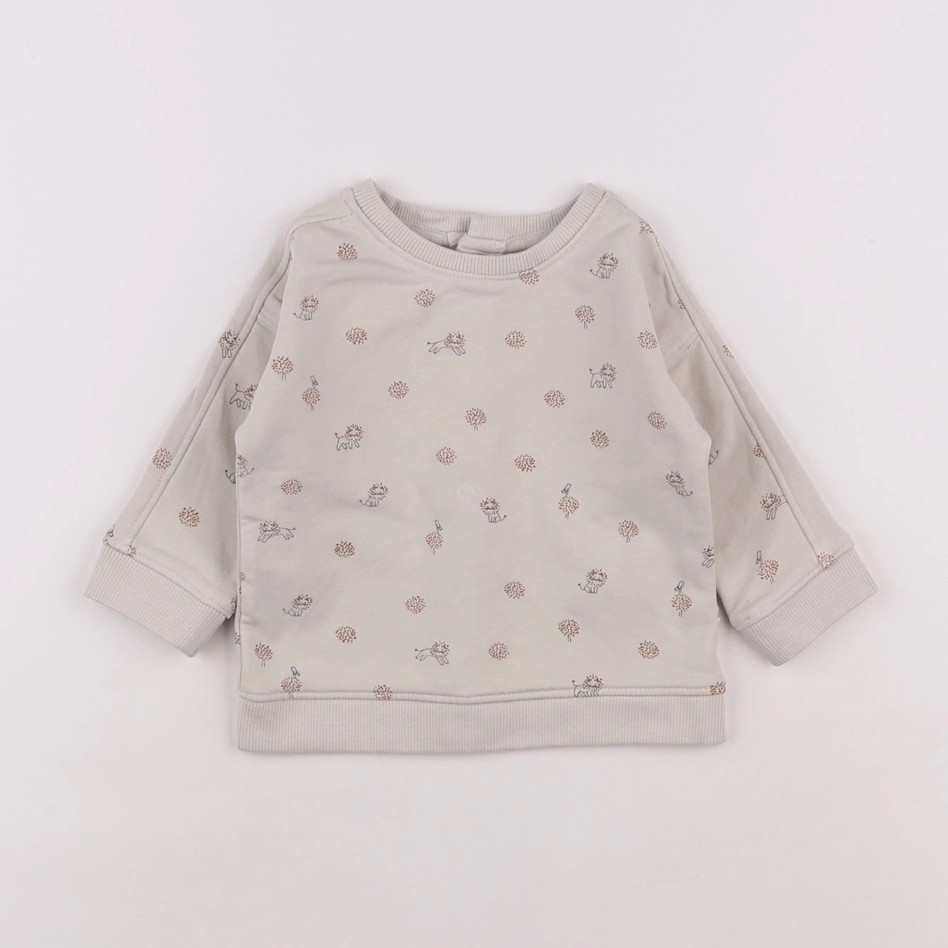 La Redoute - sweat beige - 9 mois