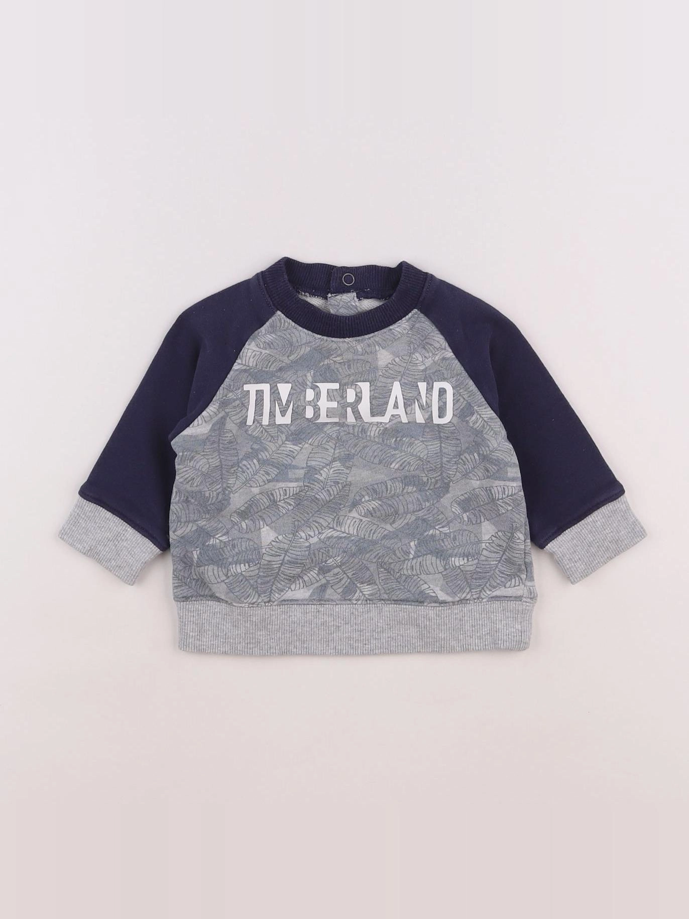 Timberland - sweat bleu - 9 mois