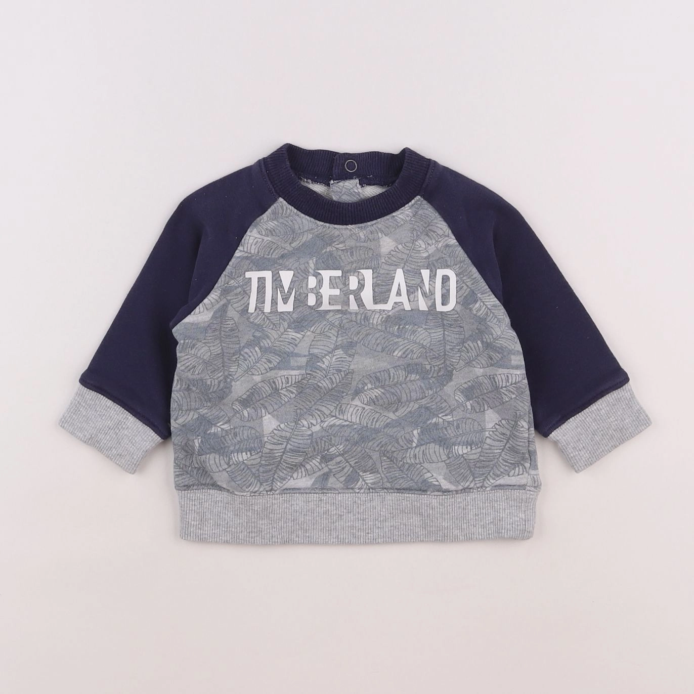 Timberland - sweat bleu - 9 mois