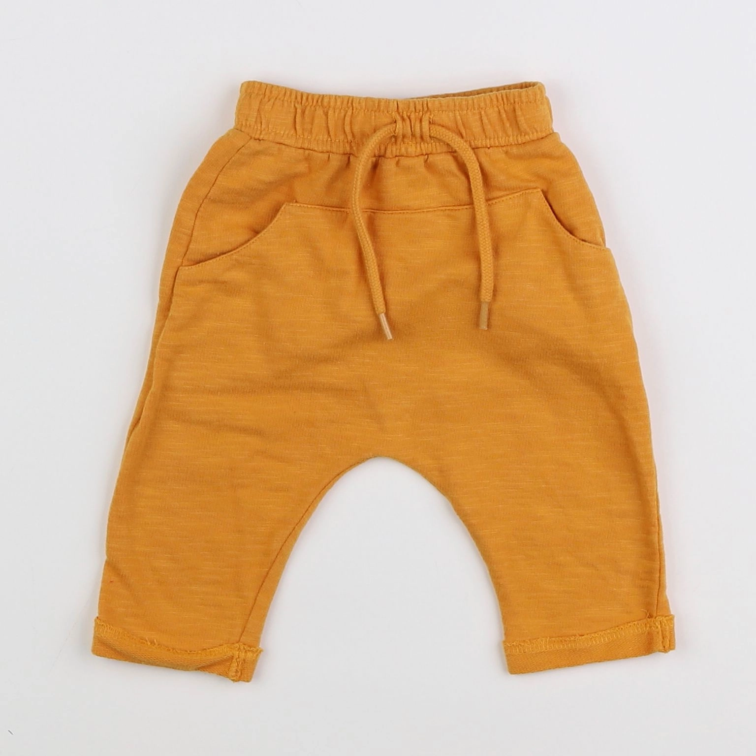 Vertbaudet - pantalon orange - 3 mois