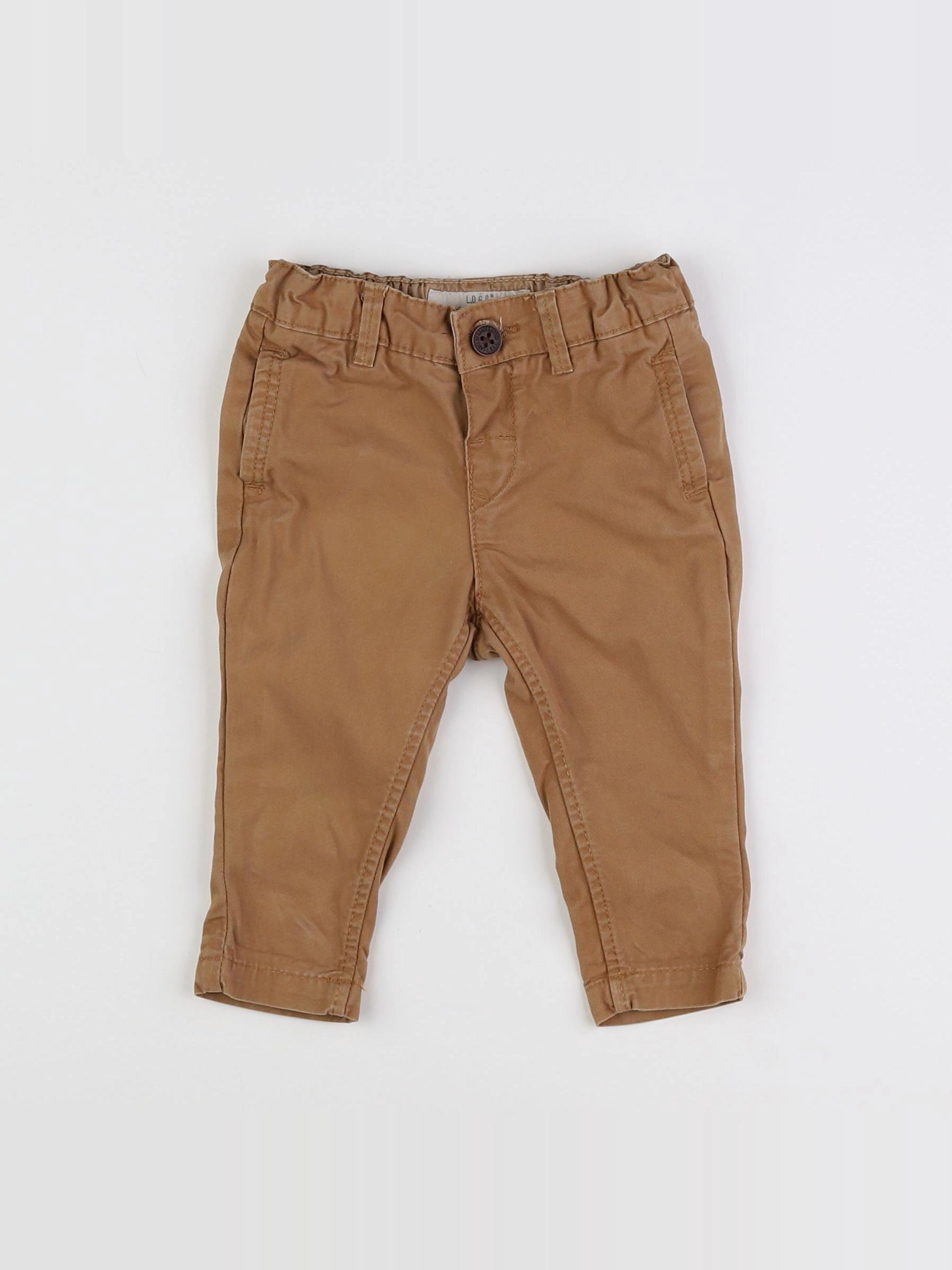 H&M - pantalon marron - 3/6 mois