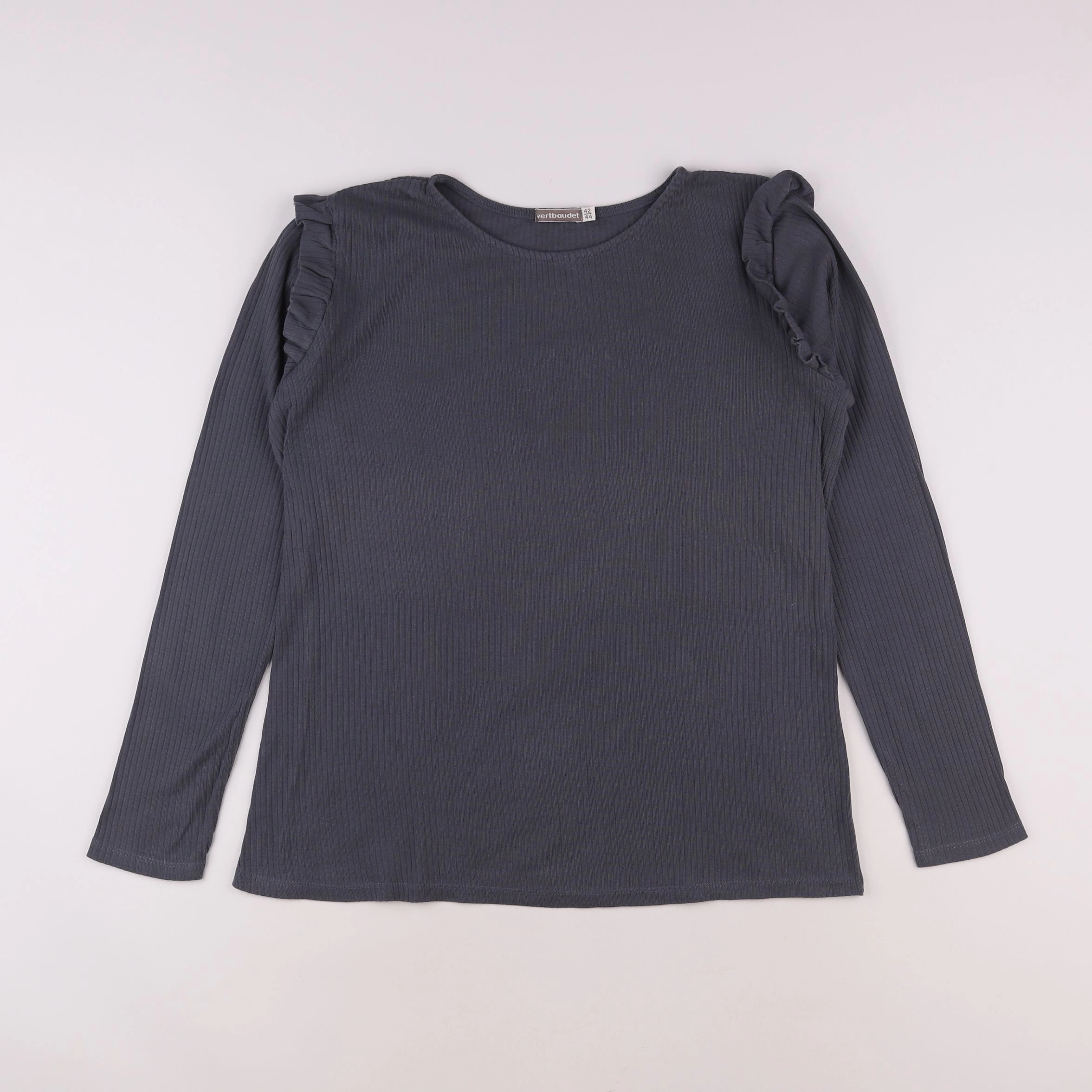 Vertbaudet - tee-shirt grossesse gris - 42 à 44