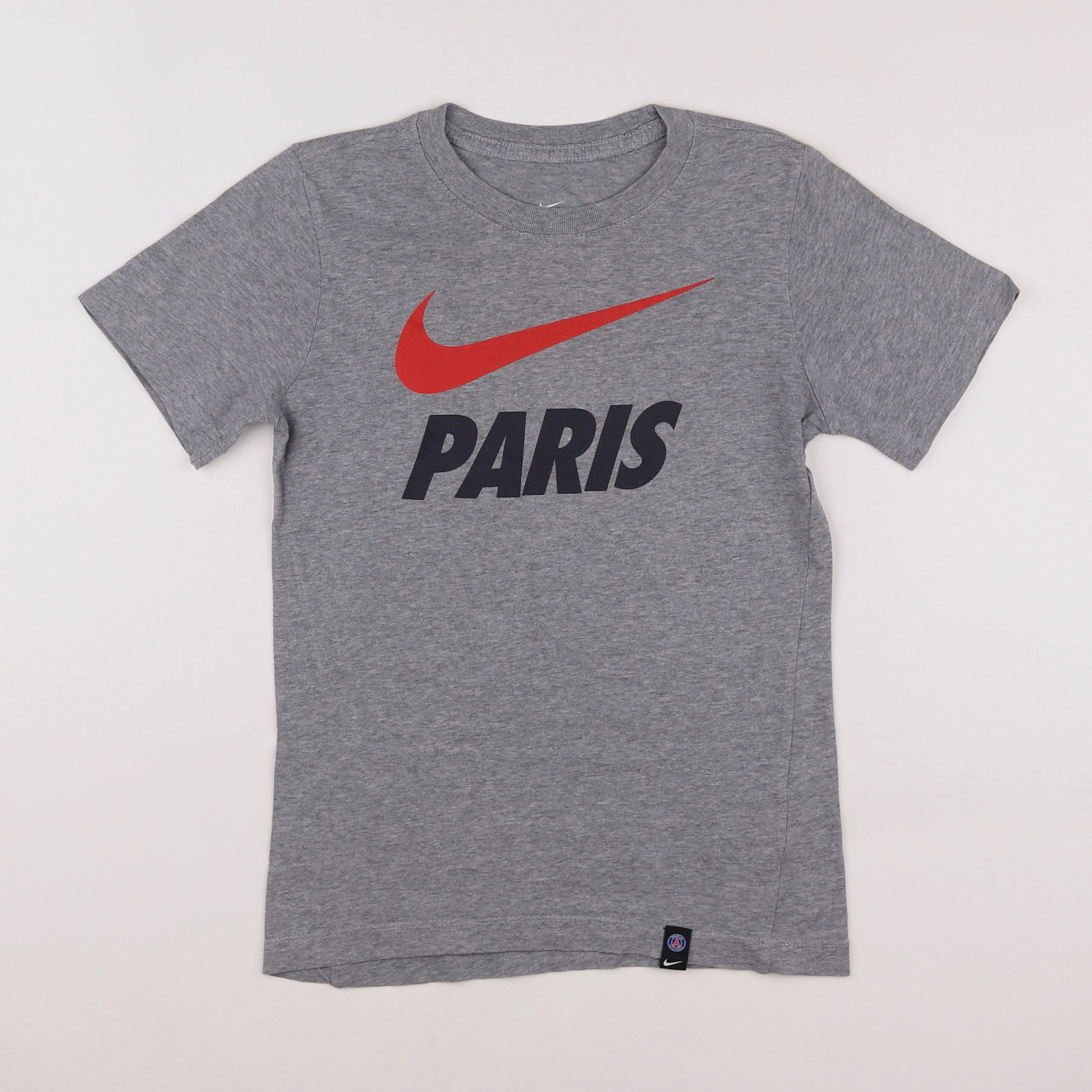 Nike - tee-shirt gris - 8/9 ans