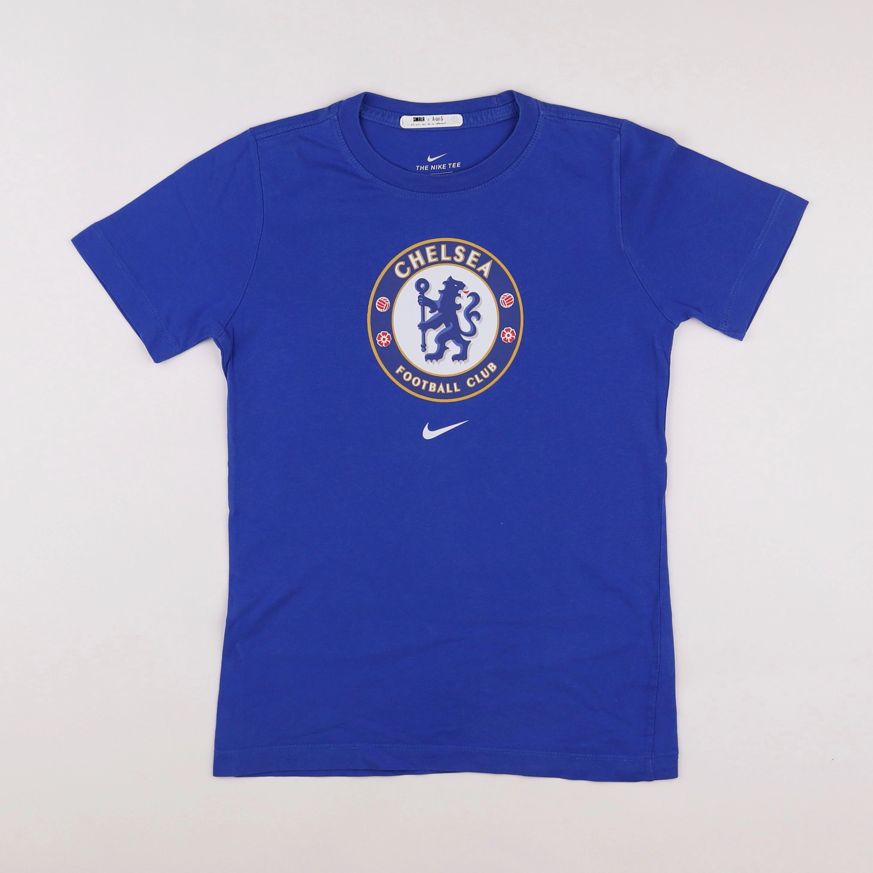 Nike - tee-shirt bleu - 8/9 ans