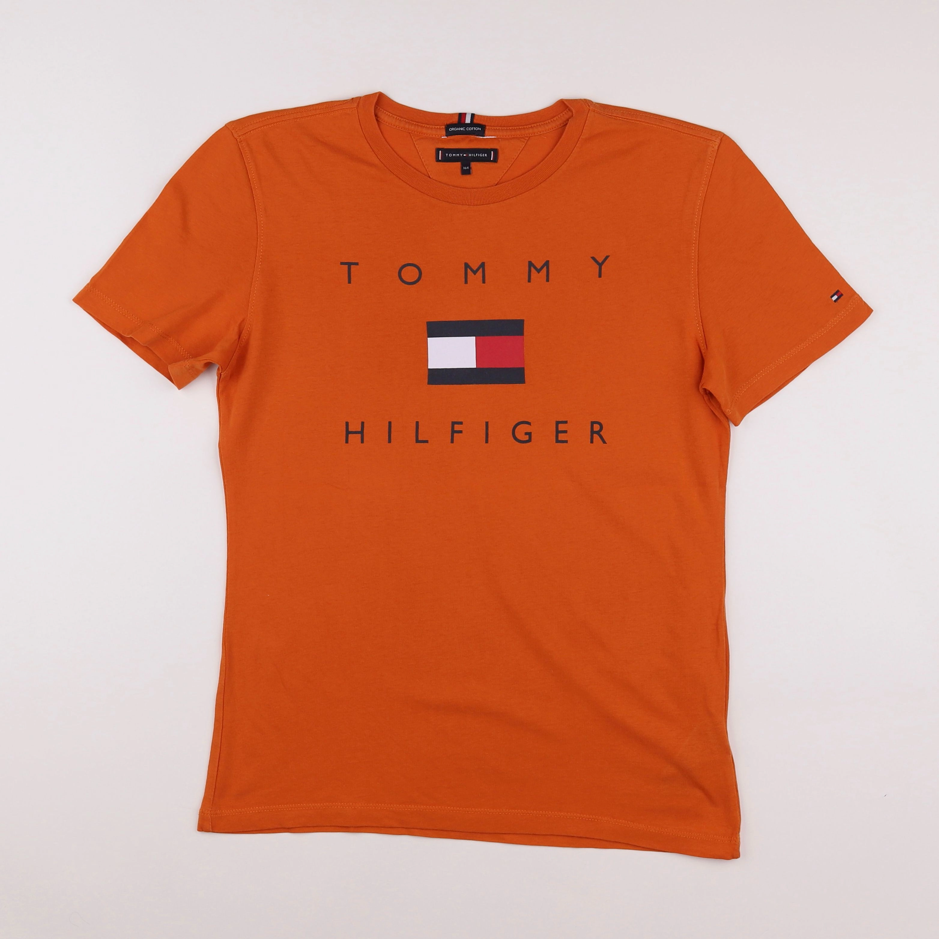 Tommy Hilfiger - tee-shirt orange - 14 ans