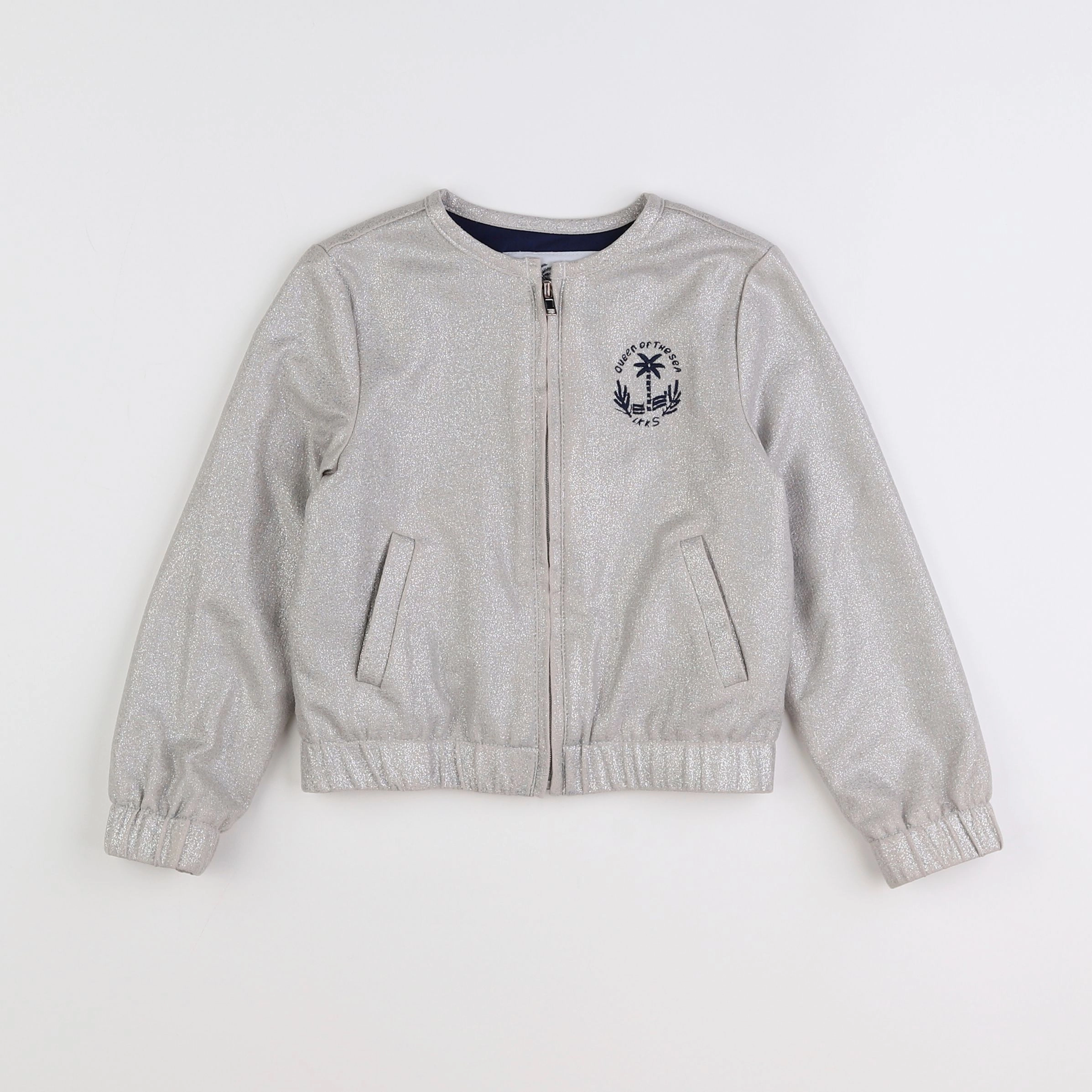 IKKS - veste argent - 4 ans
