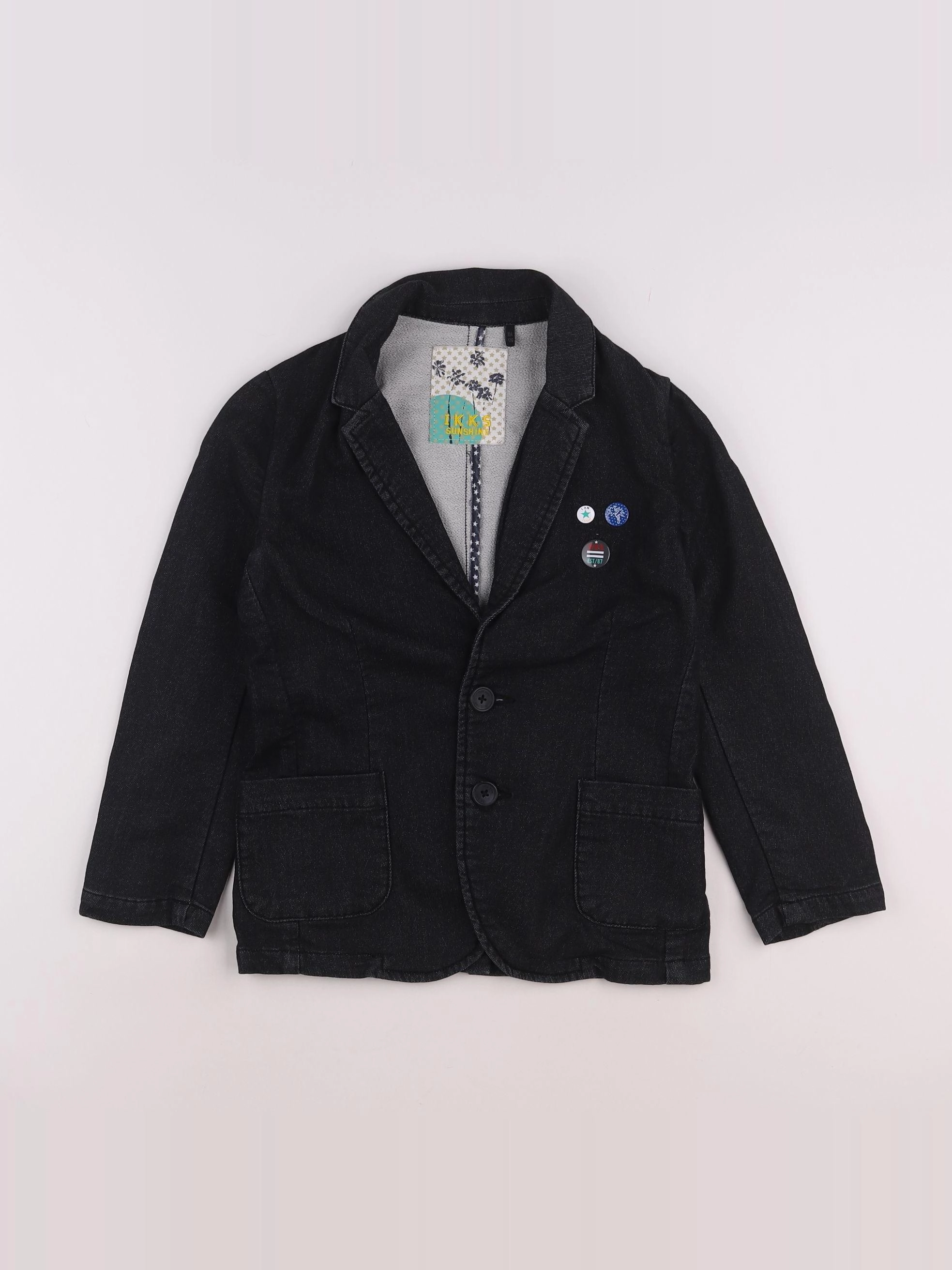 IKKS - veste bleu - 8 ans