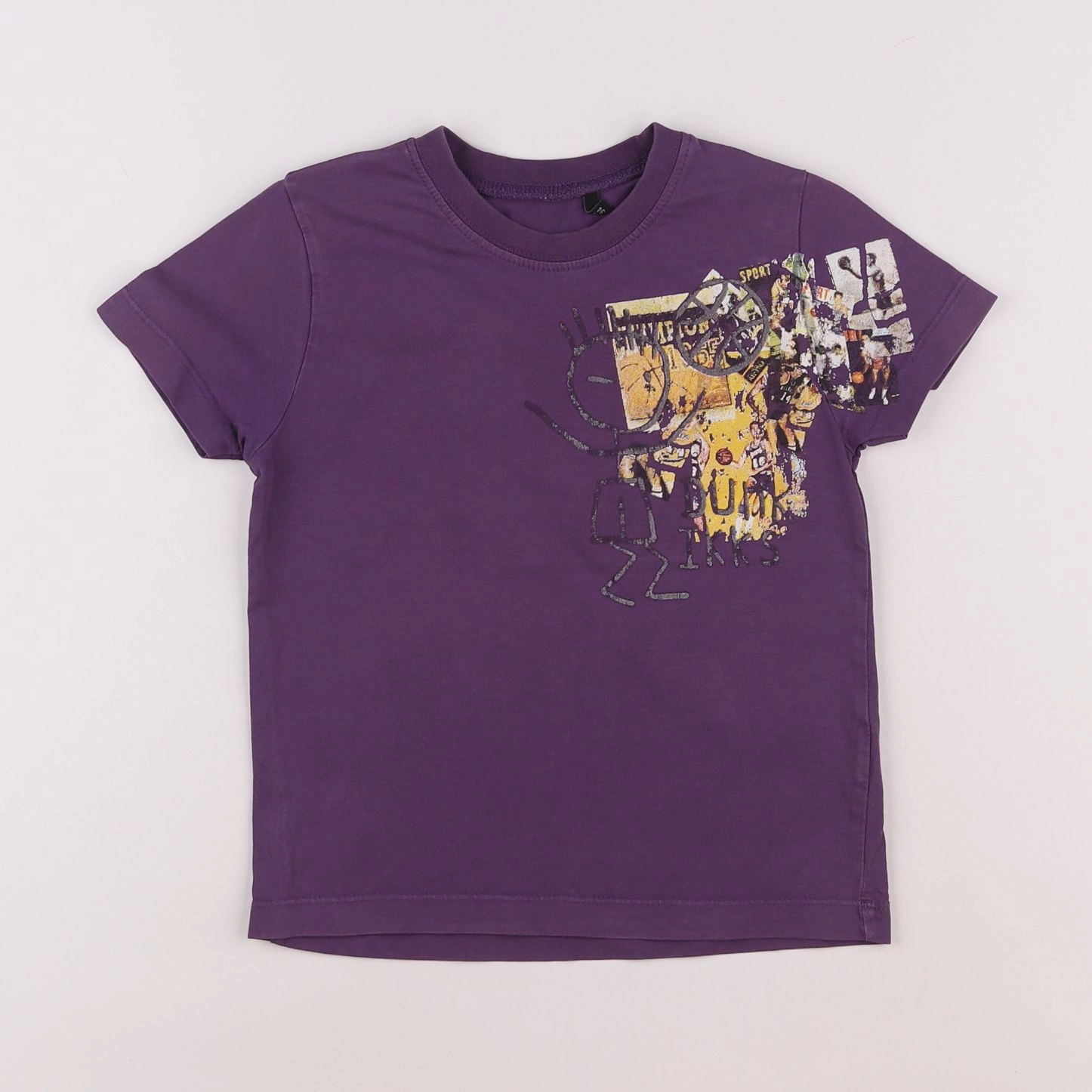 IKKS - tee-shirt violet - 3 ans