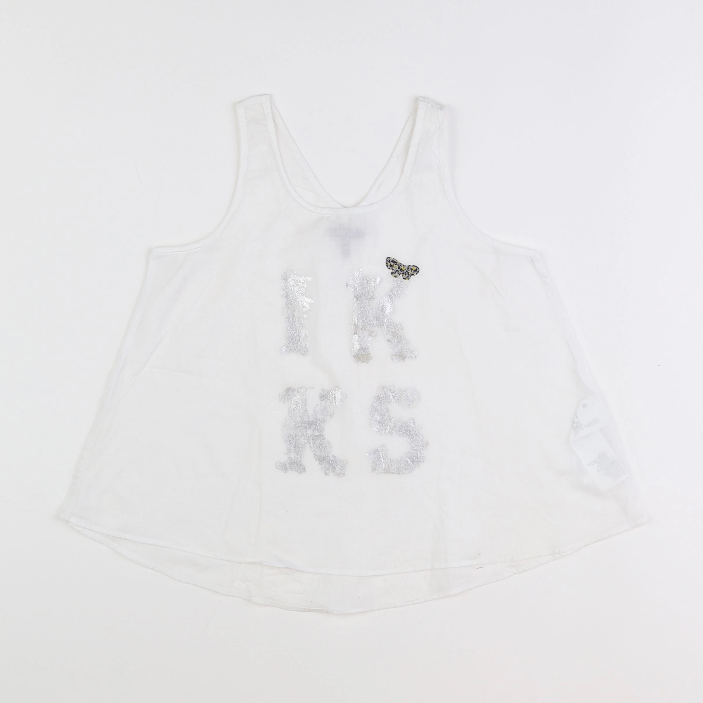IKKS - blouse blanc - 6 ans