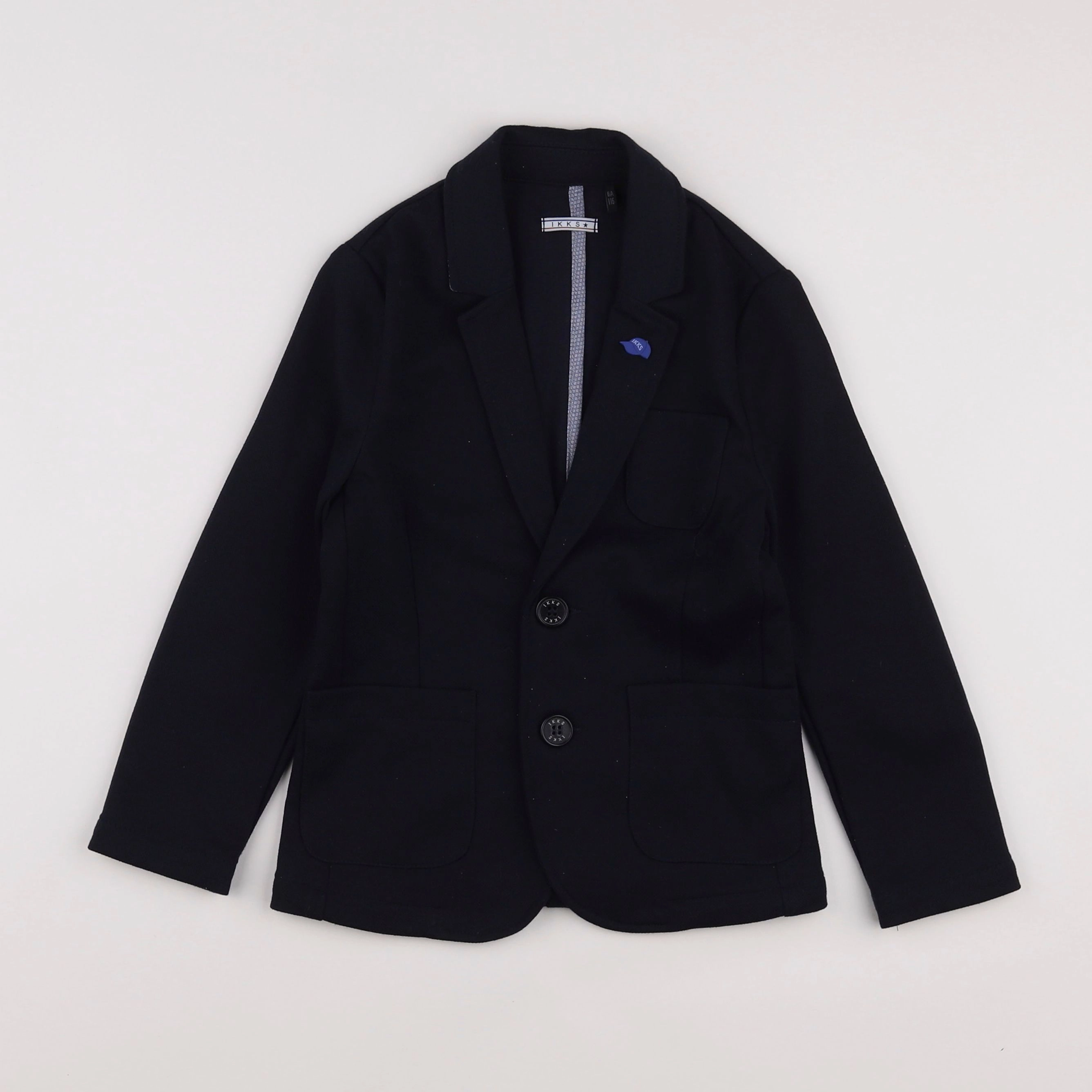 IKKS - veste bleu - 6 ans