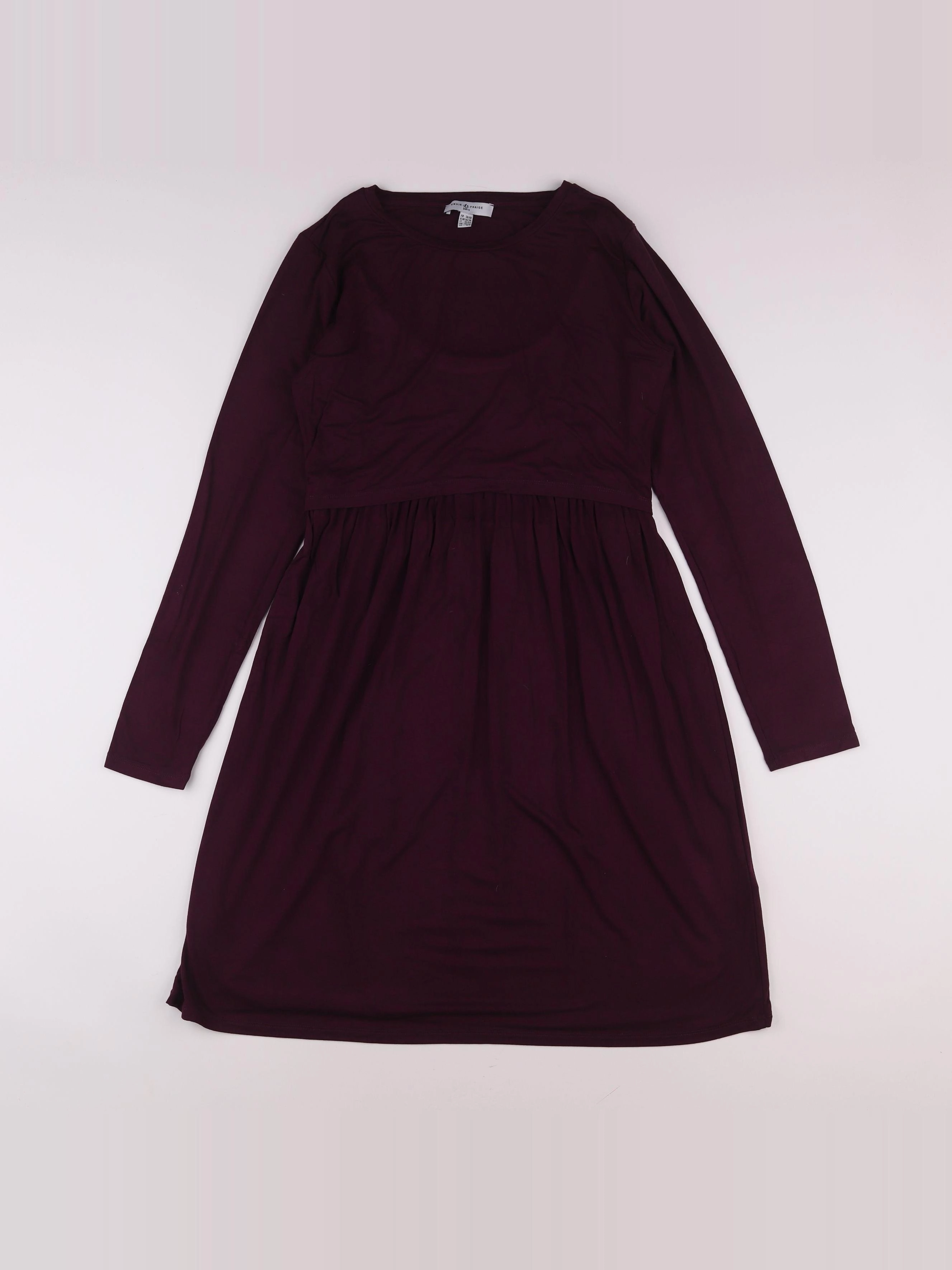 Envie de fraise - robe grossesse rouge - 38 à 40