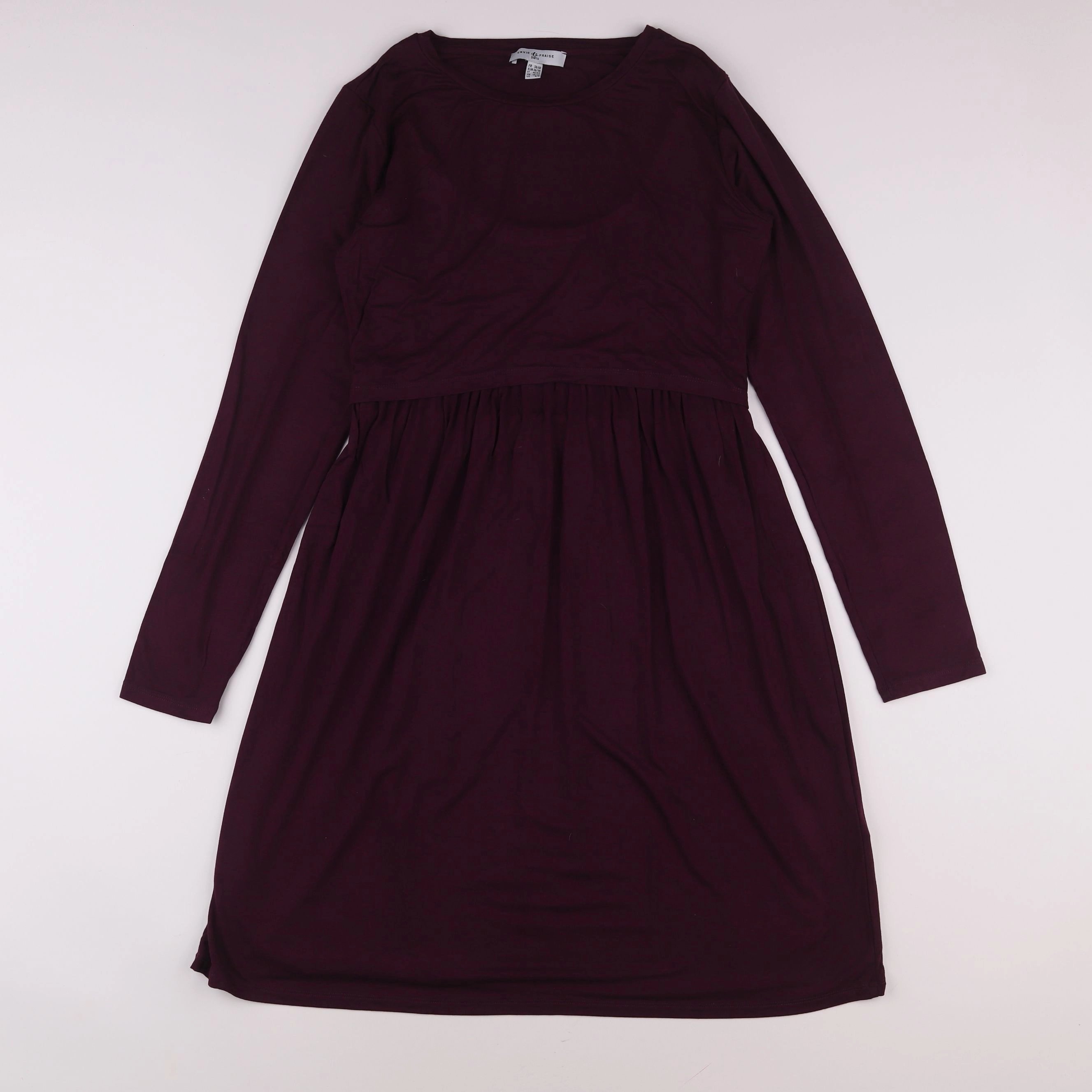 Envie de fraise - robe grossesse rouge - 38 à 40