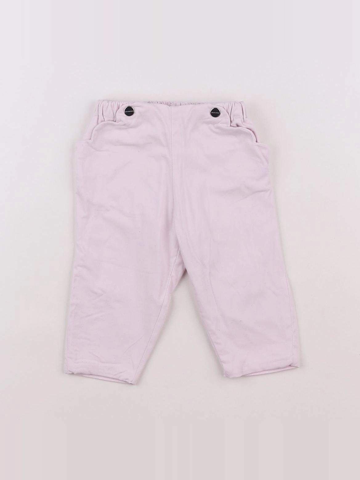 Jacadi - pantalon doublé rose - 6 mois