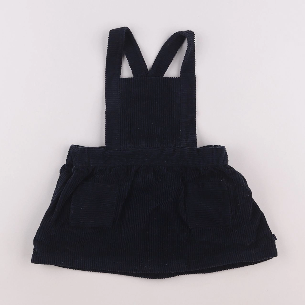 Petit Bateau - robe bleu - 12 mois