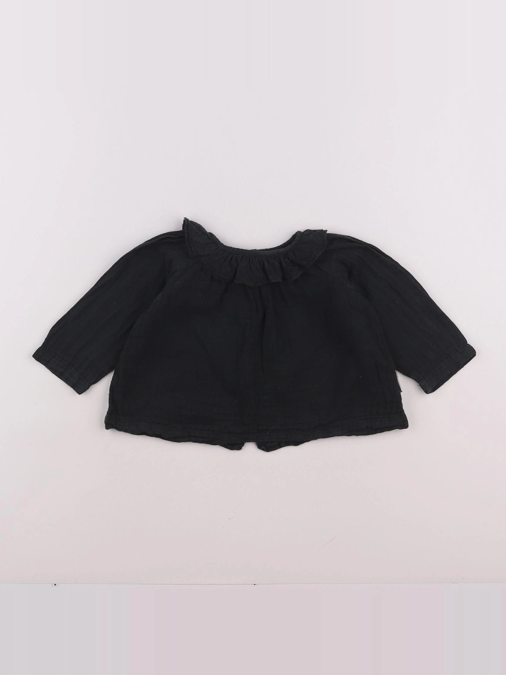 Poudre Organic - blouse noir - 9 mois