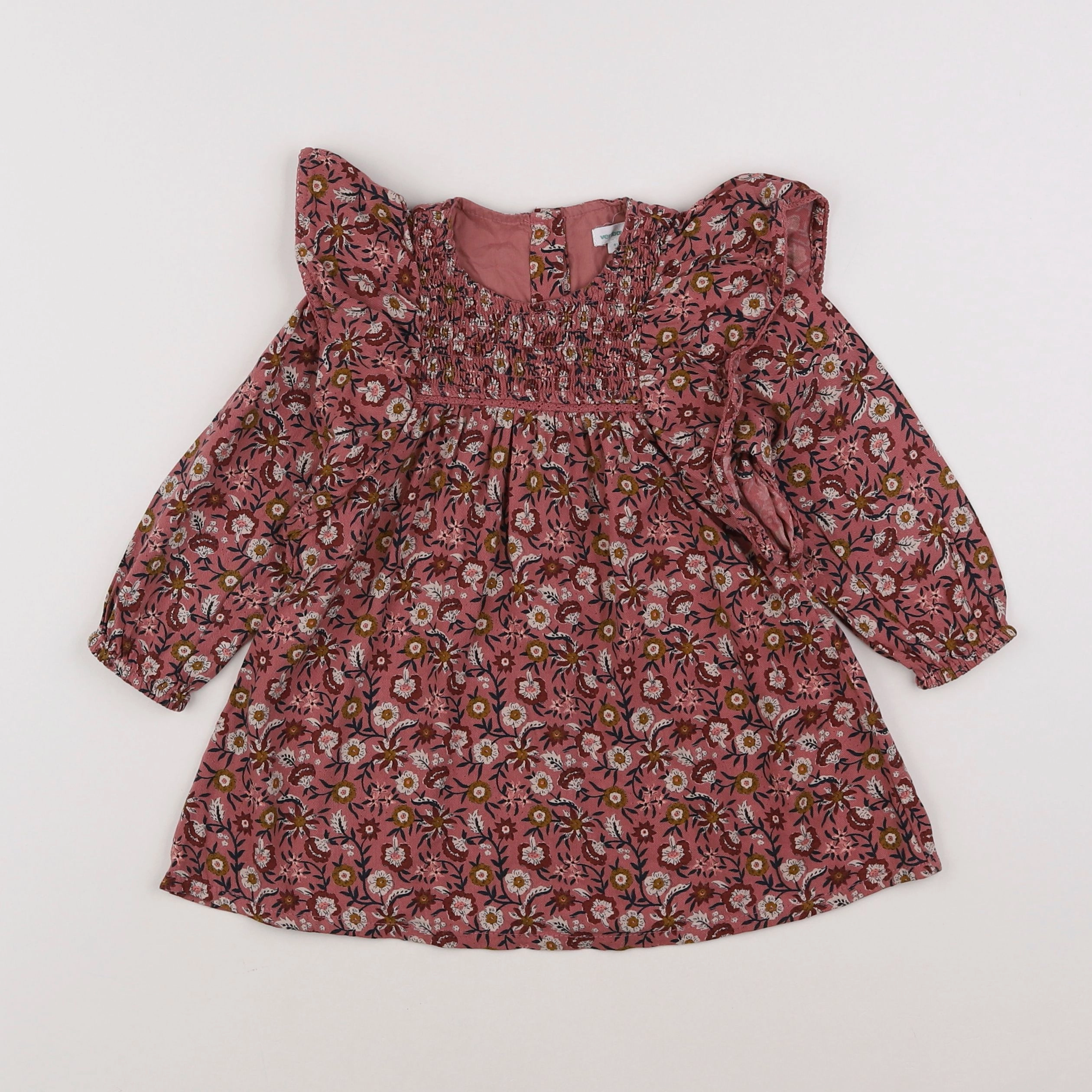 Vertbaudet - robe rose - 18 mois