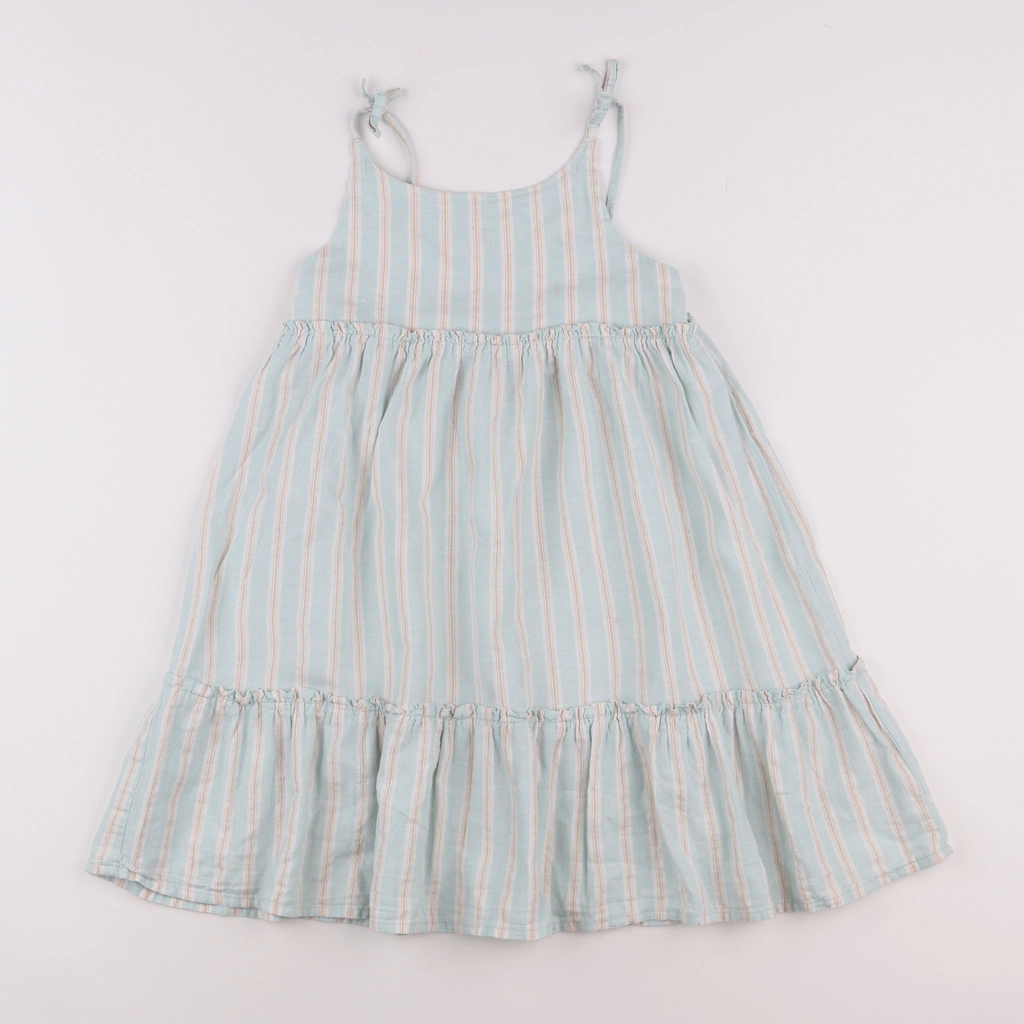 Vertbaudet - robe bleu - 7 ans