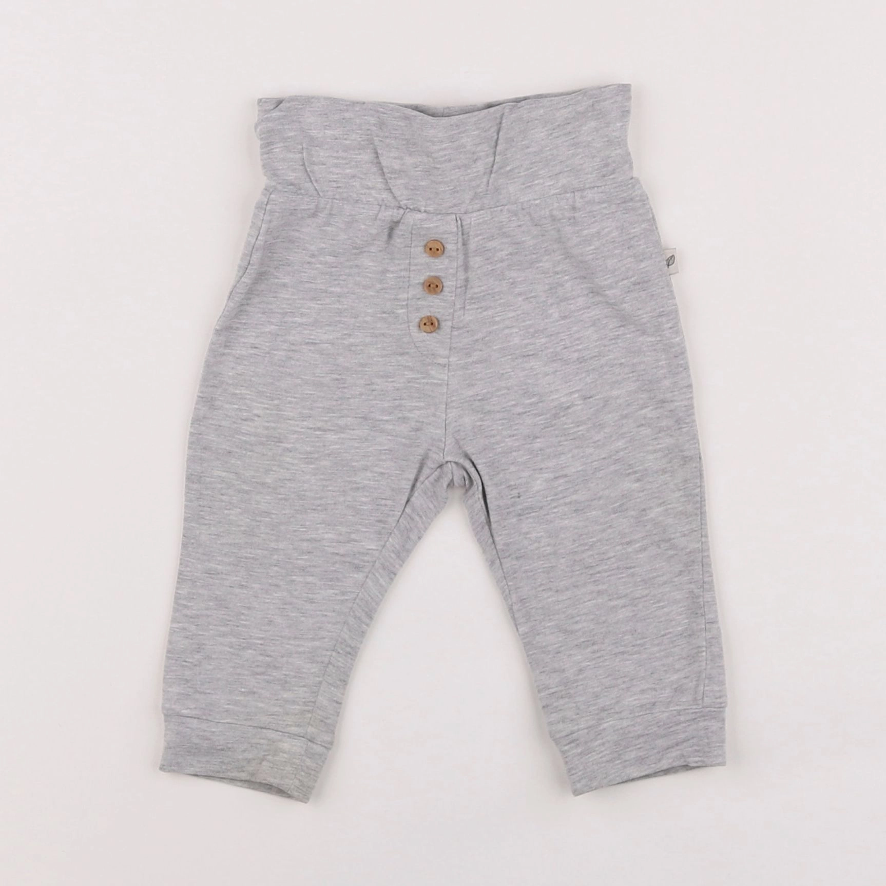 Vertbaudet - legging gris - 6 mois