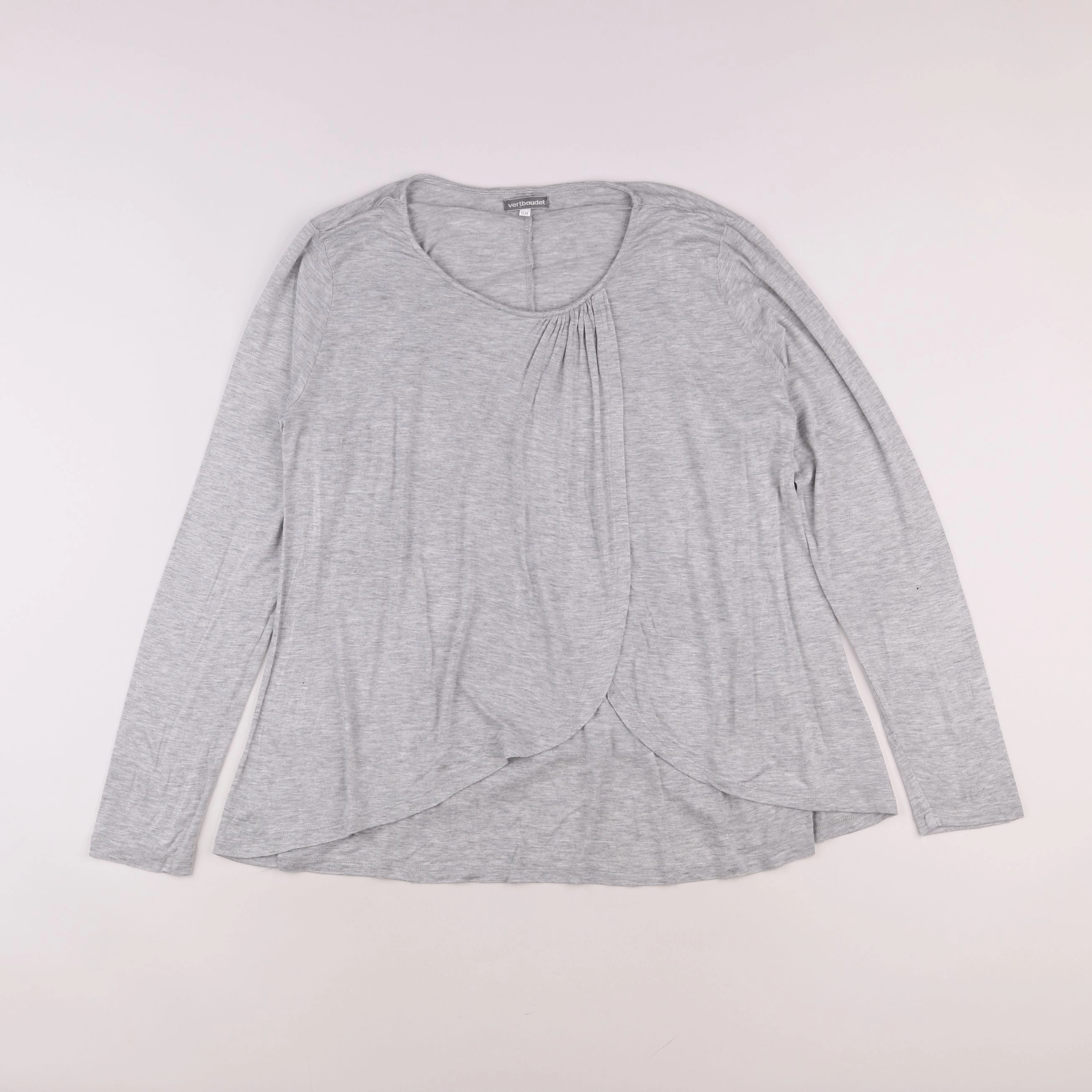 Vertbaudet - tee-shirt allaitement, grossesse gris - 42 à 44