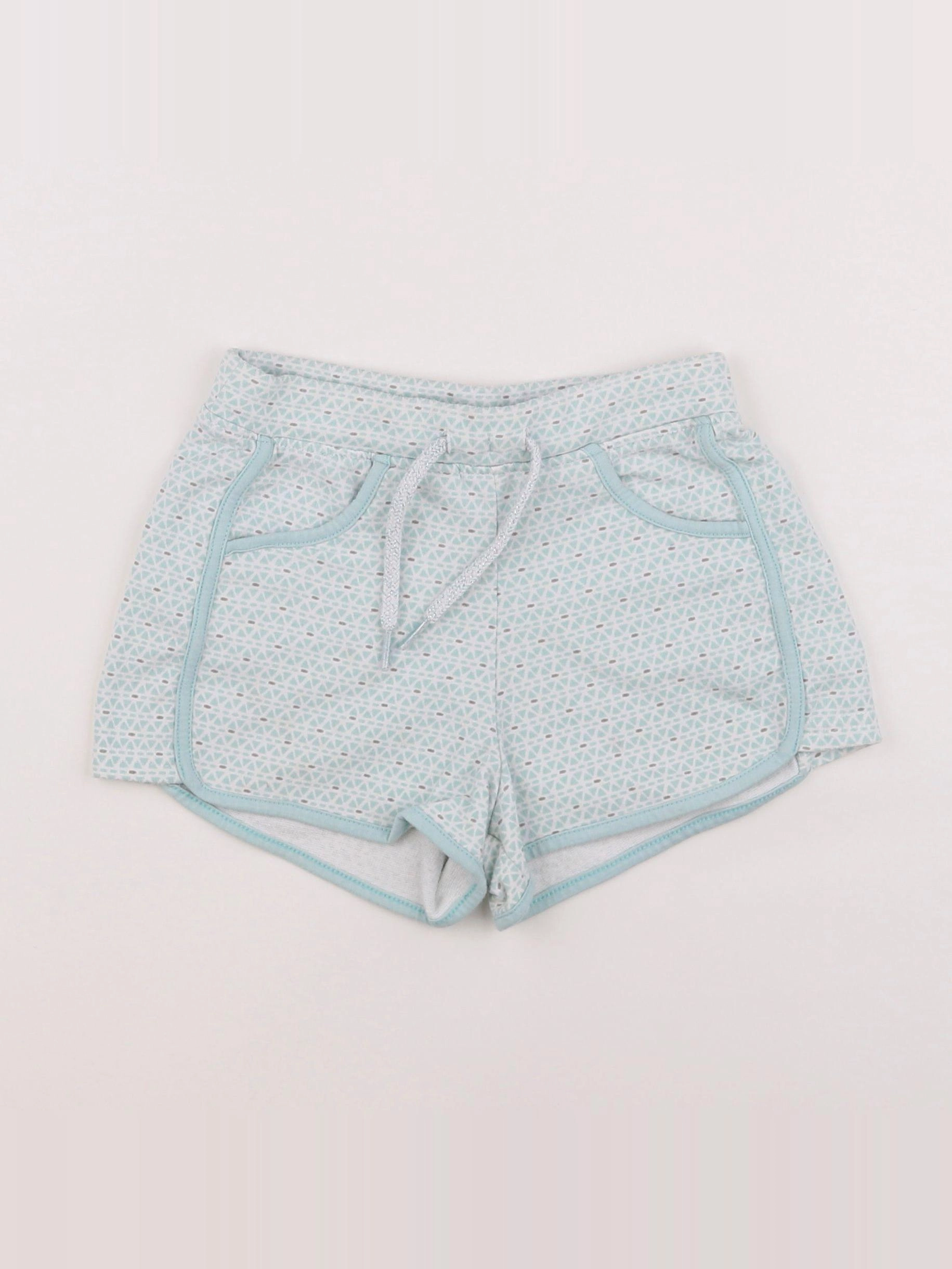 Vertbaudet - short bleu - 7 ans