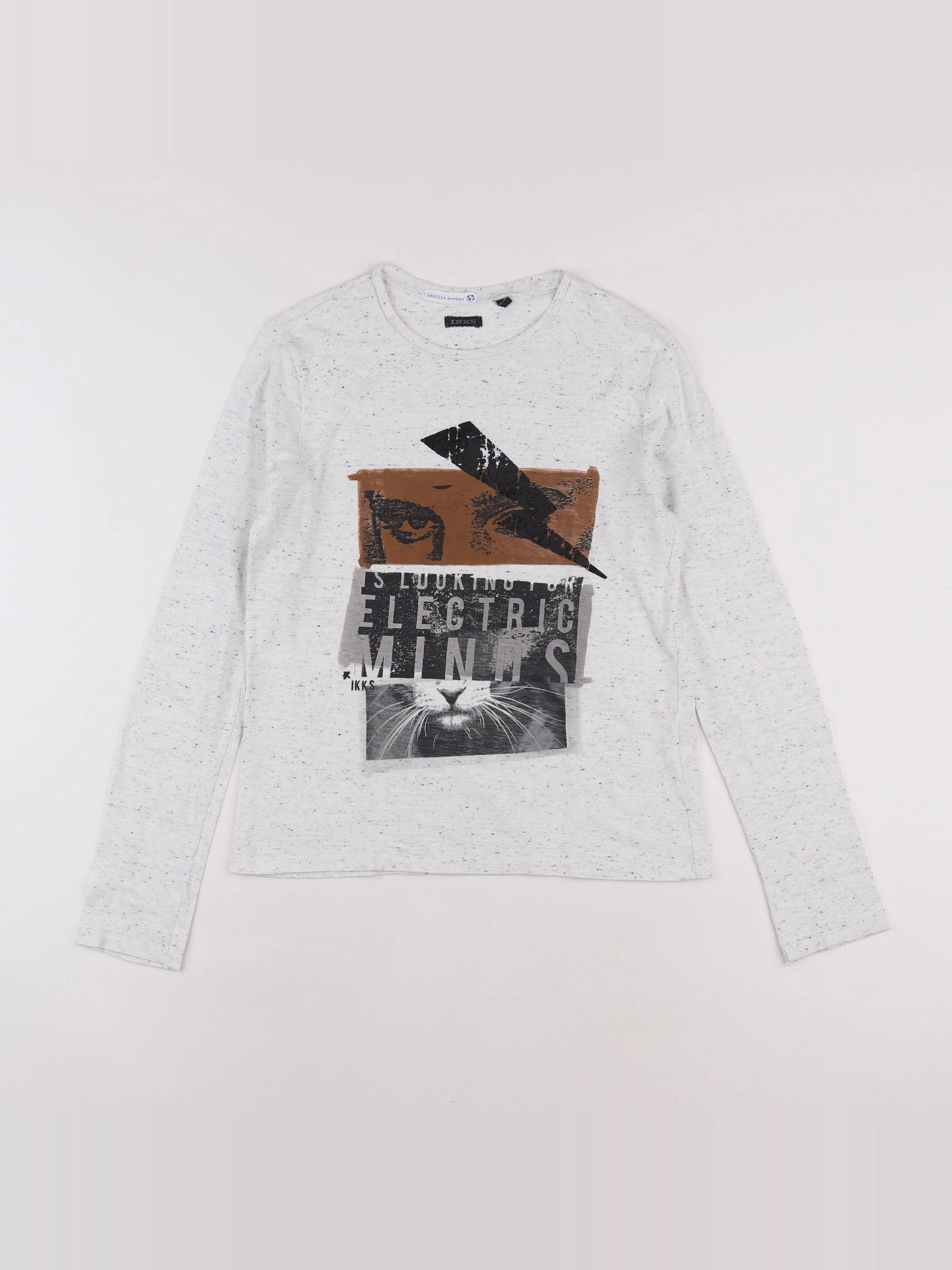 IKKS - tee-shirt multicolore - 12 ans