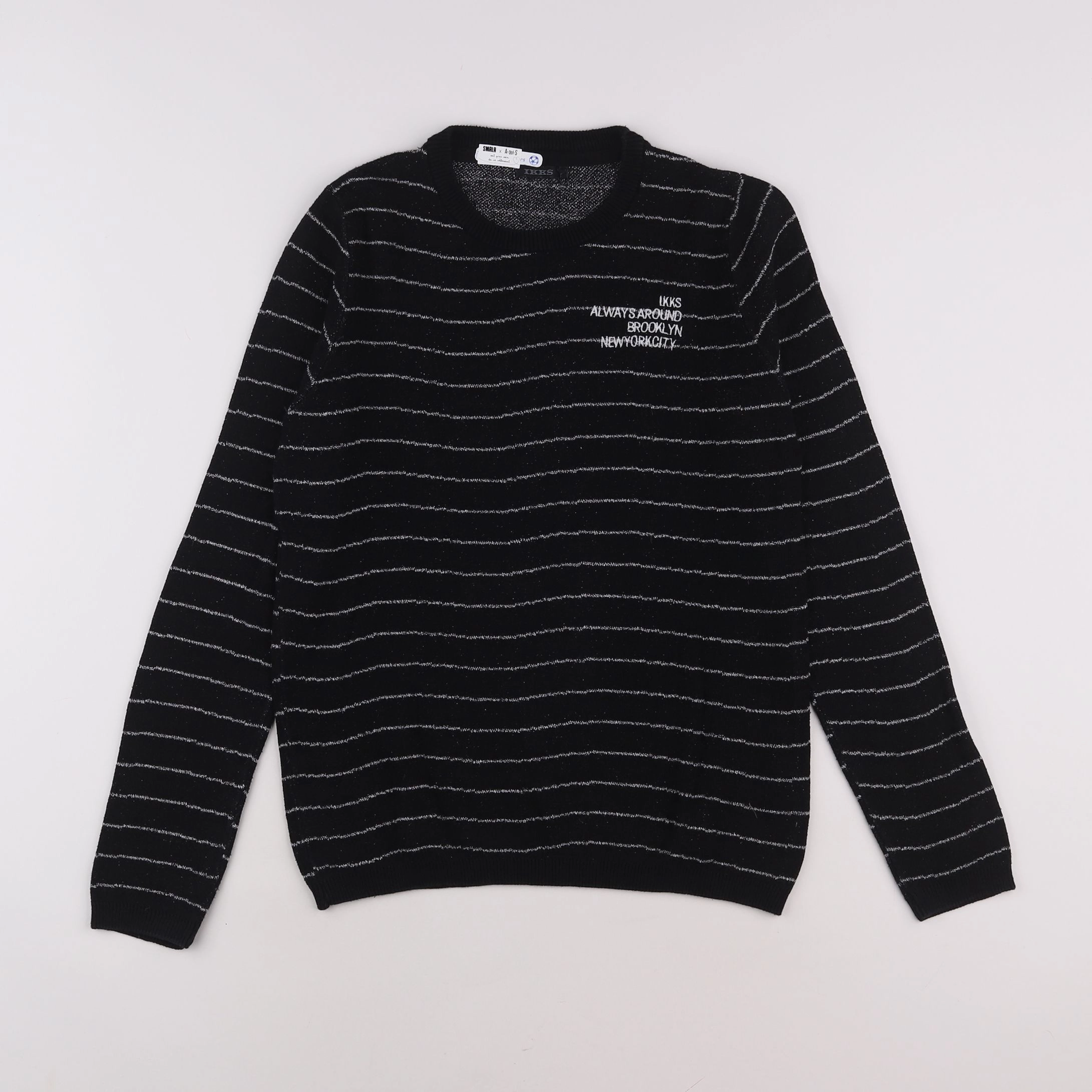 IKKS - pull noir - 12 ans