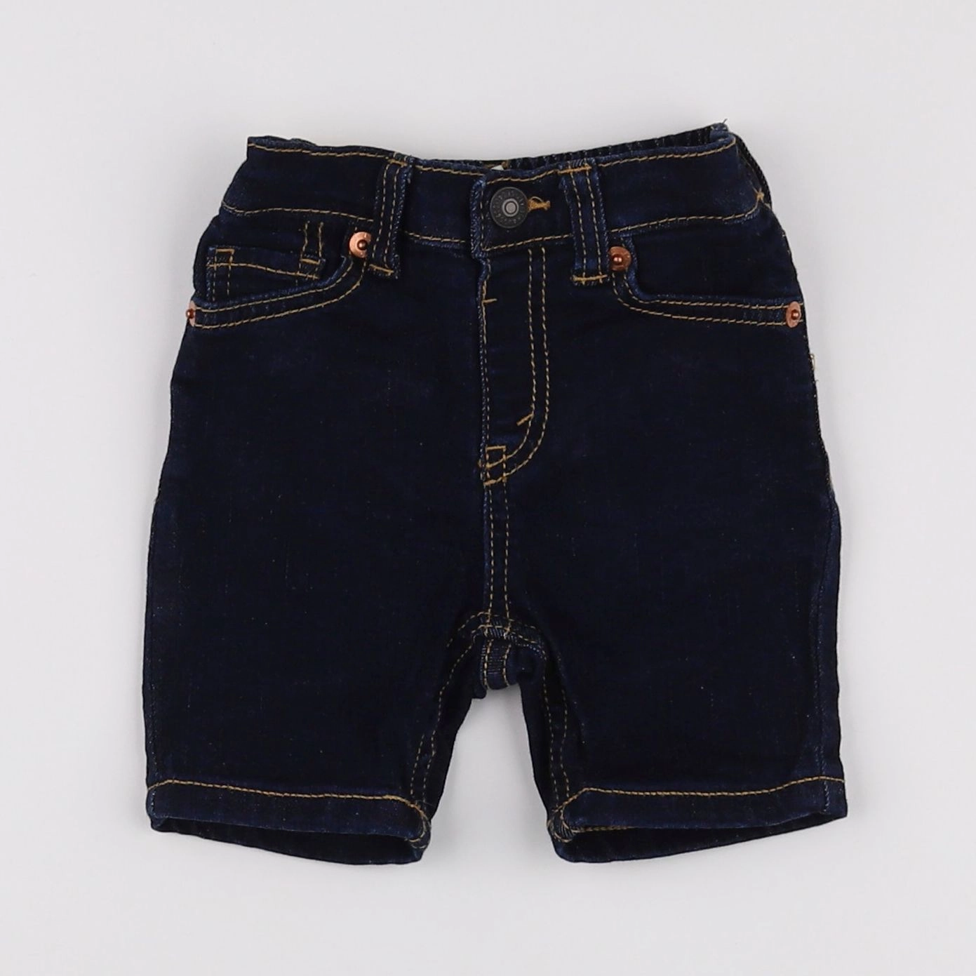 Levi's - short bleu - 9 mois