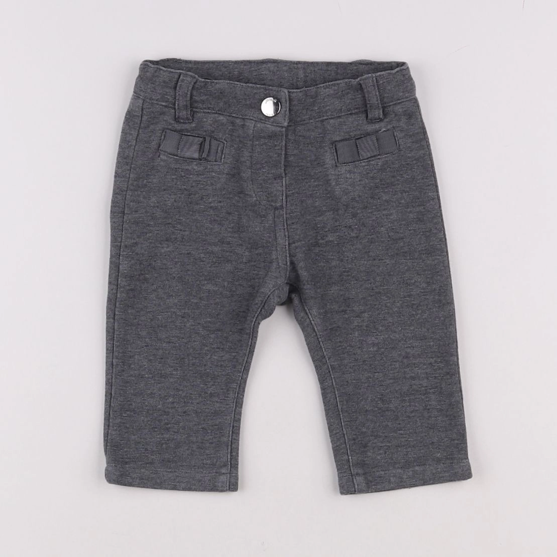 Jacadi - pantalon gris - 6 mois