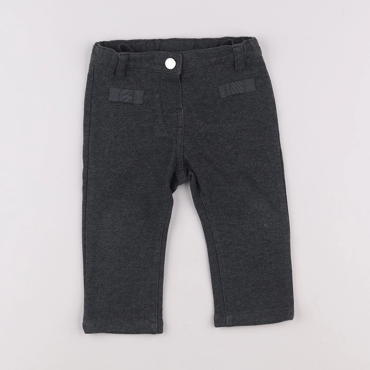 Jacadi - pantalon gris - 12 mois