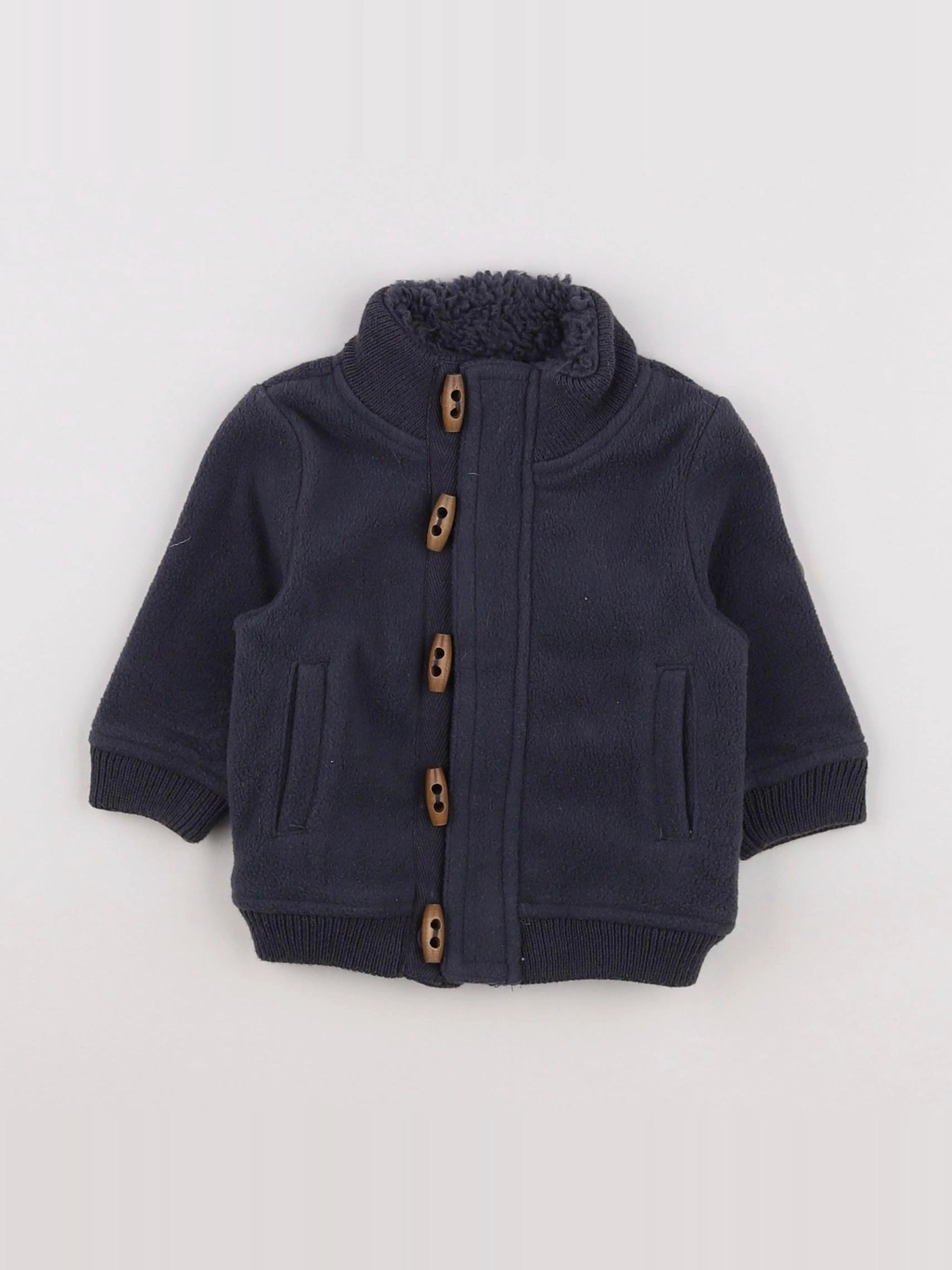 Tape à l'oeil - veste doublé gris - 3 mois