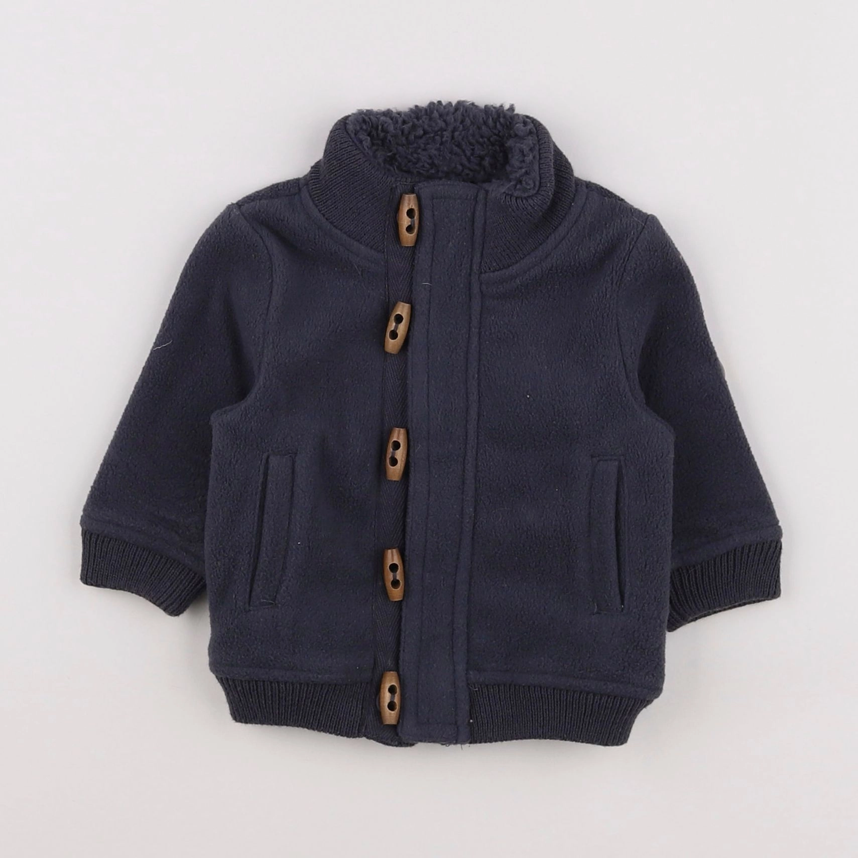 Tape à l'oeil - veste doublé gris - 3 mois