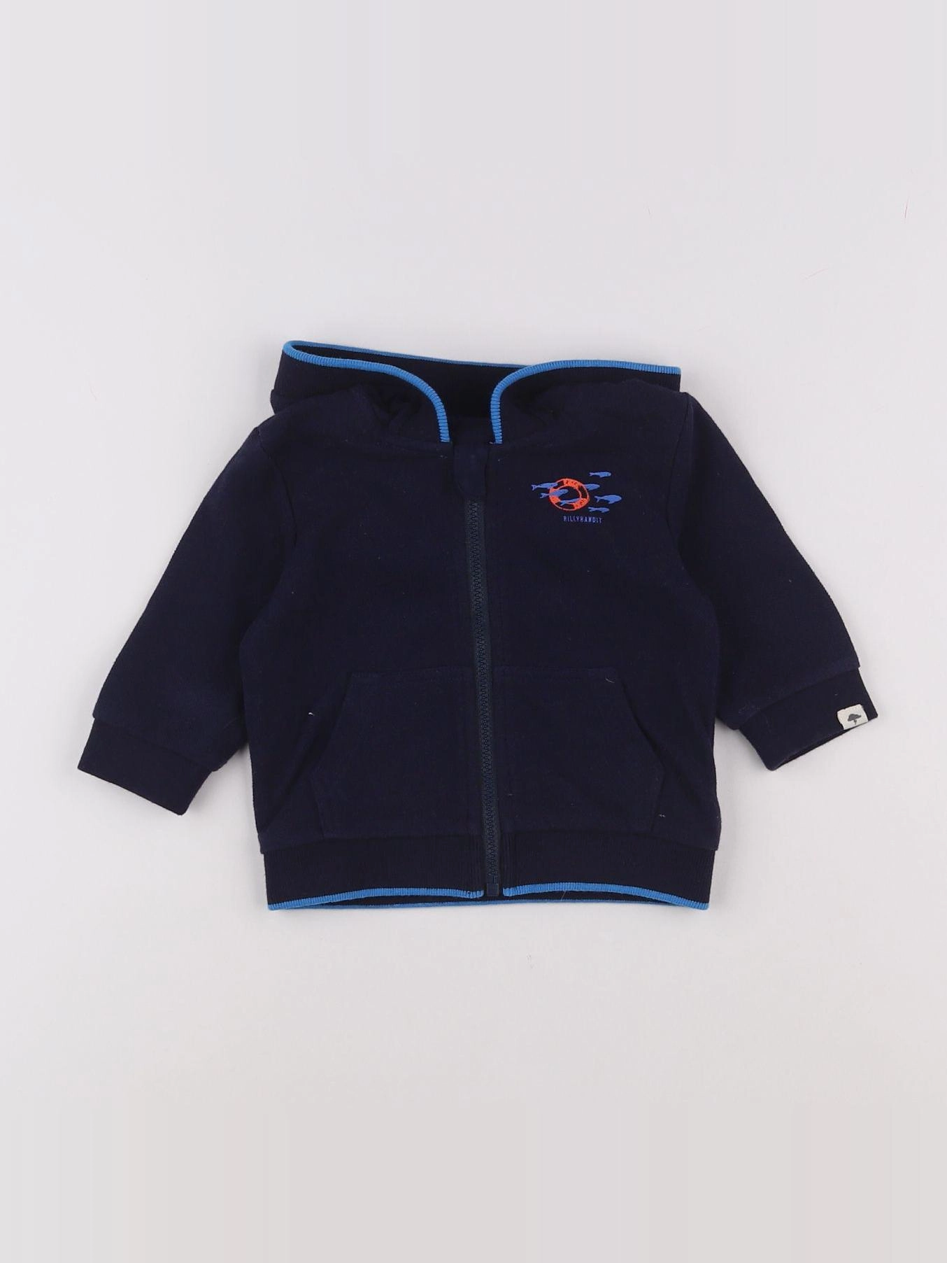 Billy Bandit - sweat bleu - 6 mois