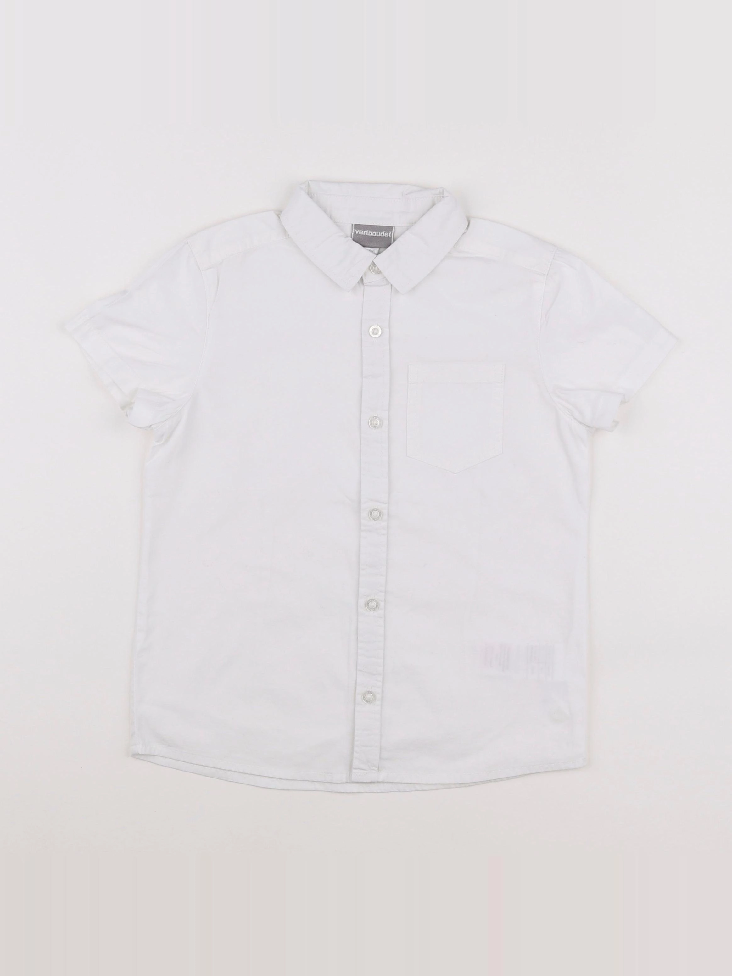Vertbaudet - chemise blanc - 6 ans