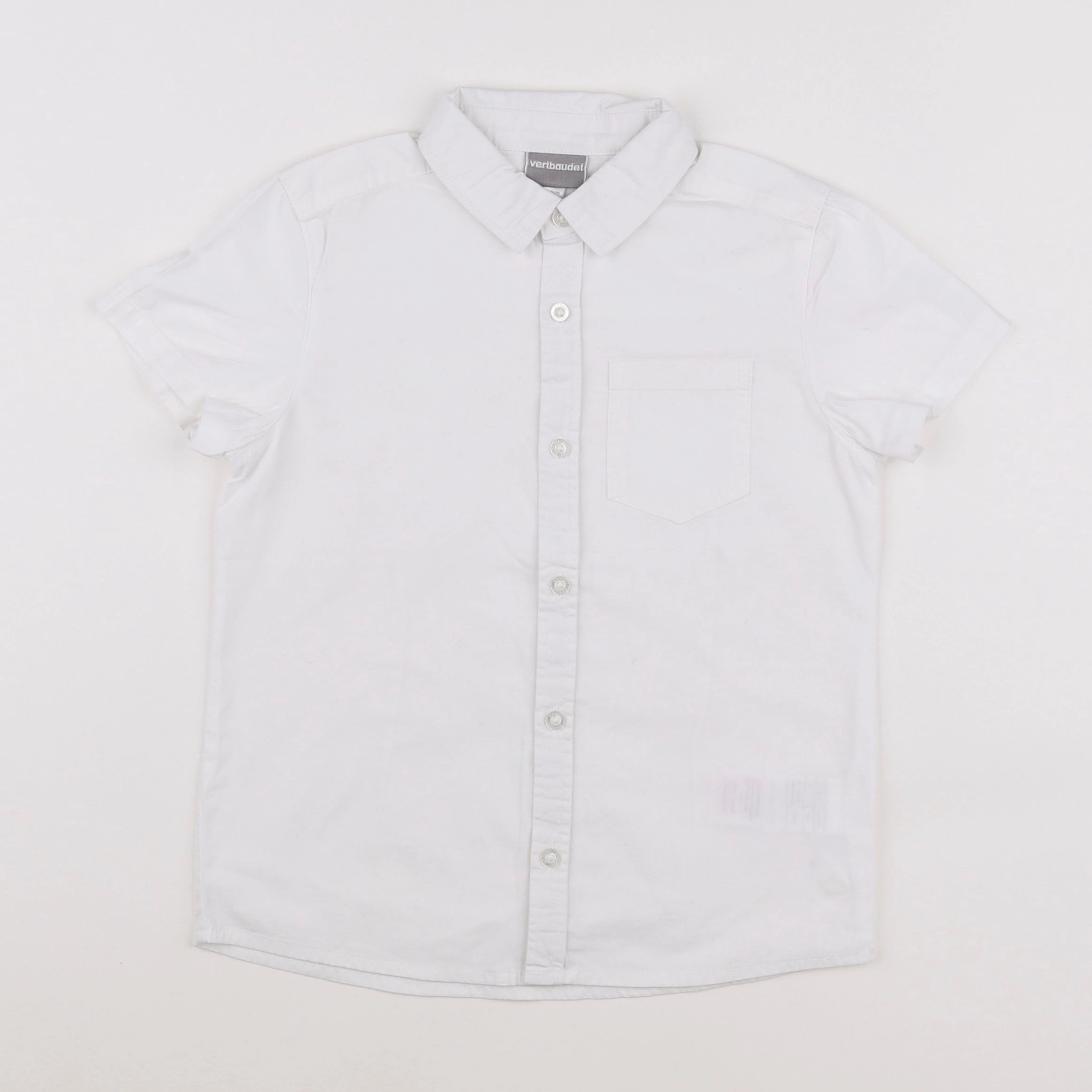 Vertbaudet - chemise blanc - 6 ans