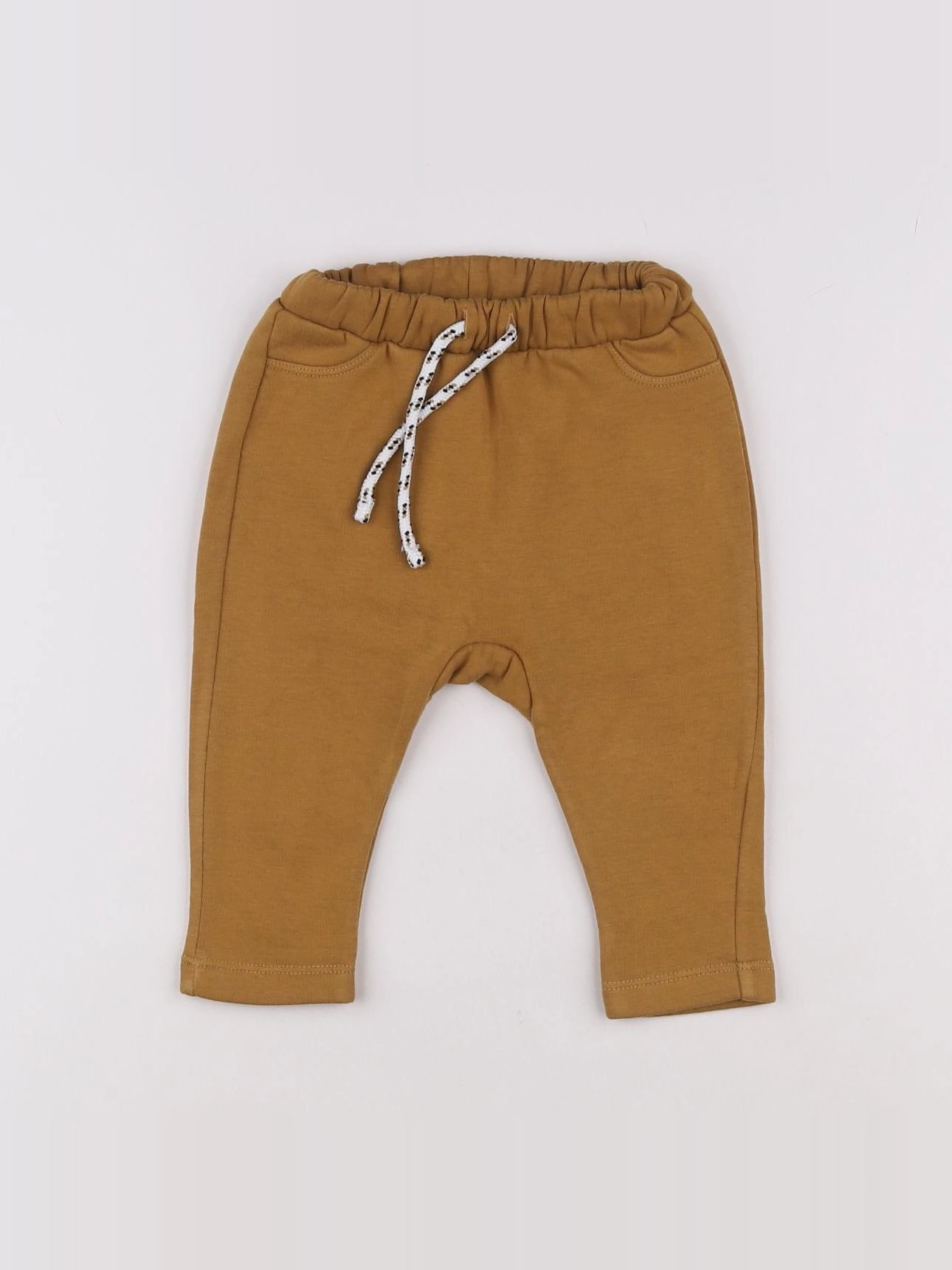 Tape à l'oeil - jogging doublé marron - 6 mois