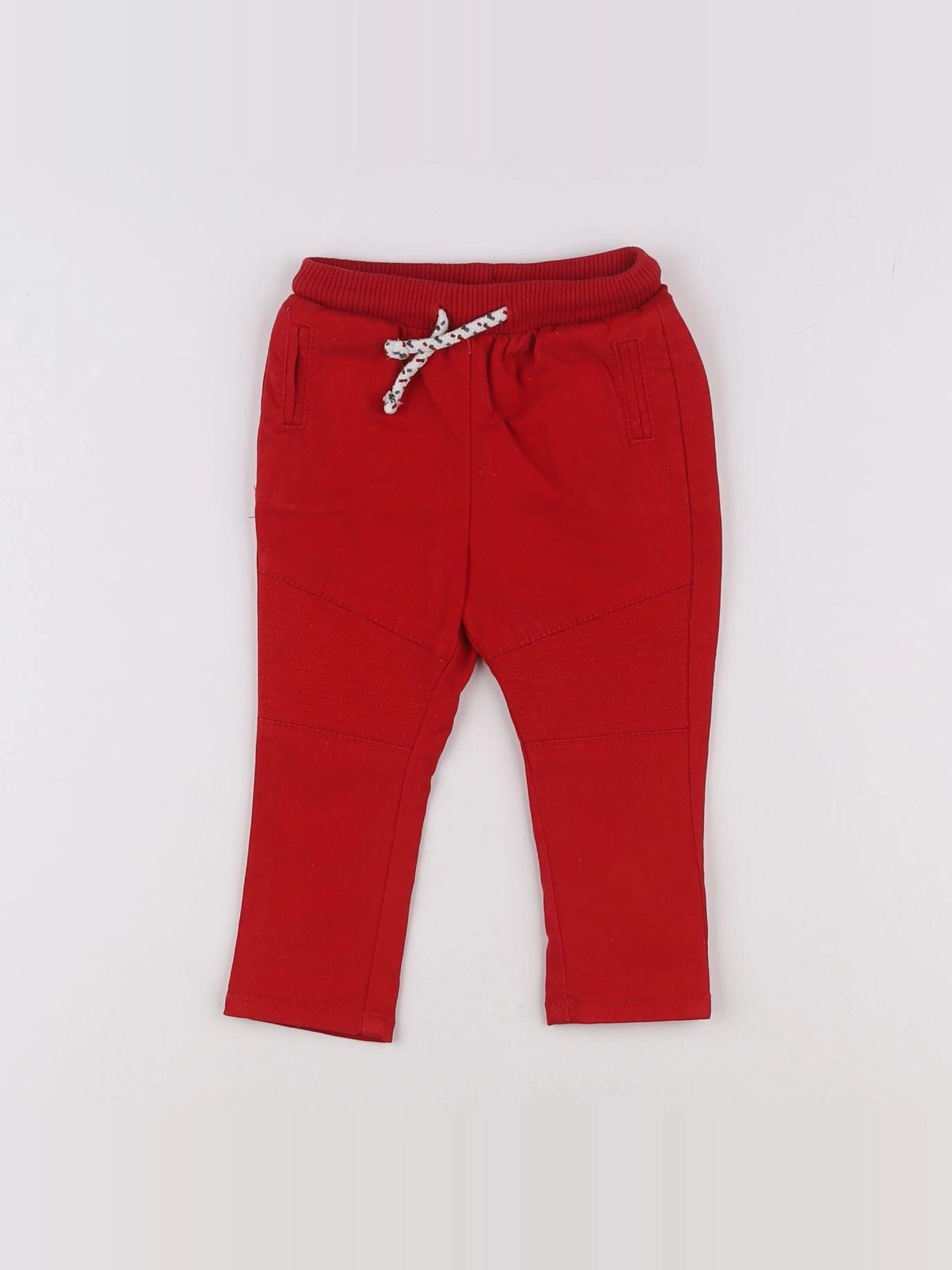 Tape à l'oeil - pantalon rouge - 9 mois