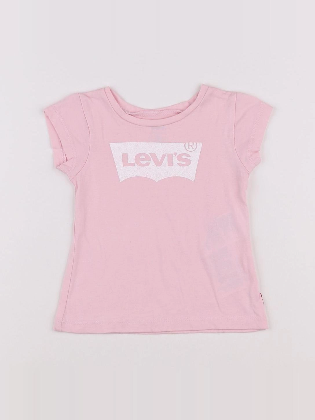 Levi's - tee-shirt rose - 12 mois