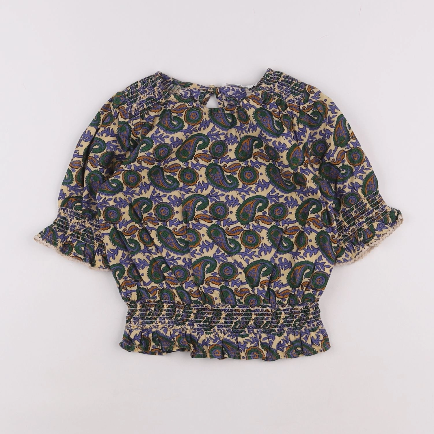 Monoprix - blouse multicolore - 6 ans