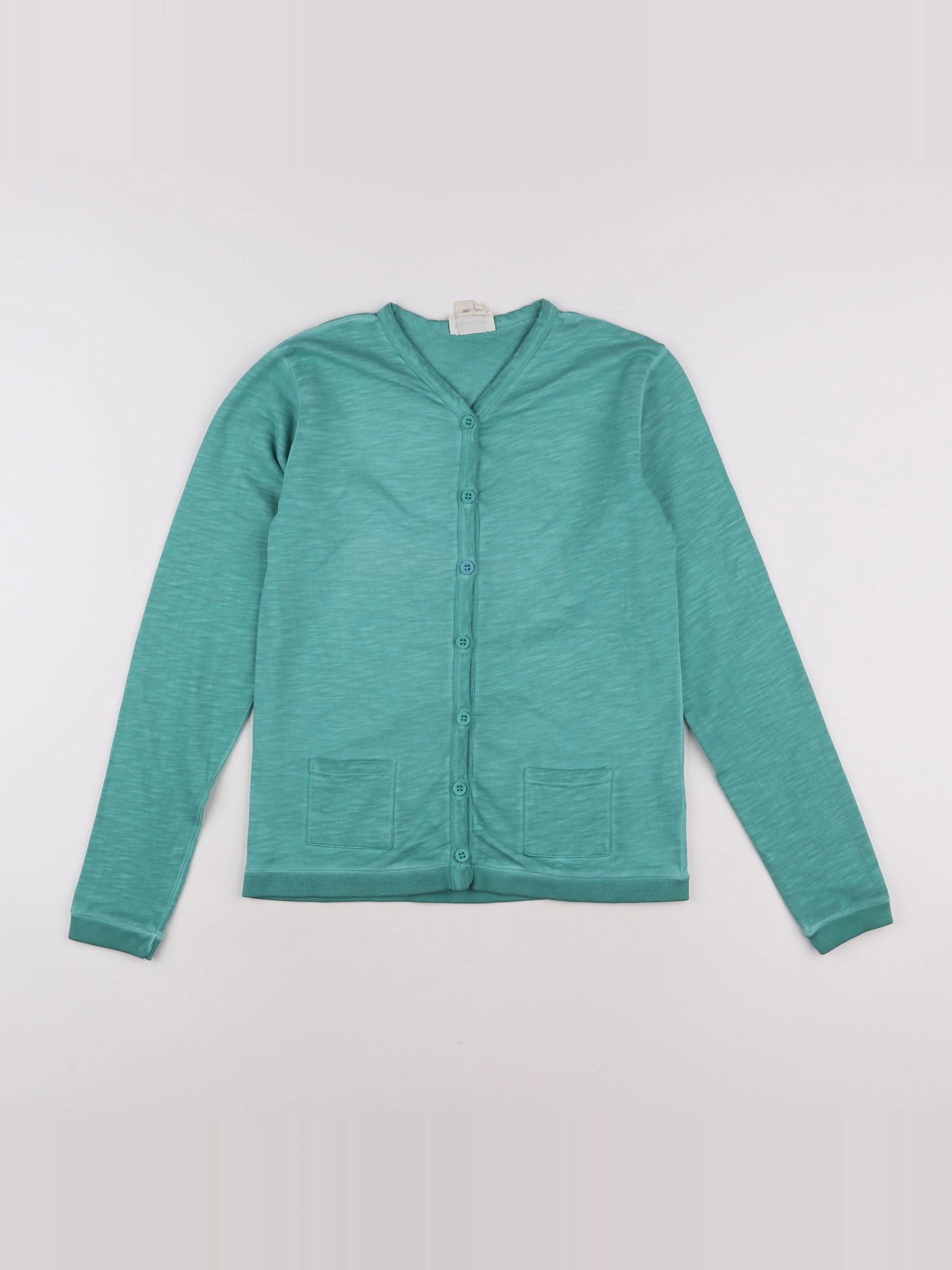 Arsène et les pipelettes - sweat vert - 12 ans