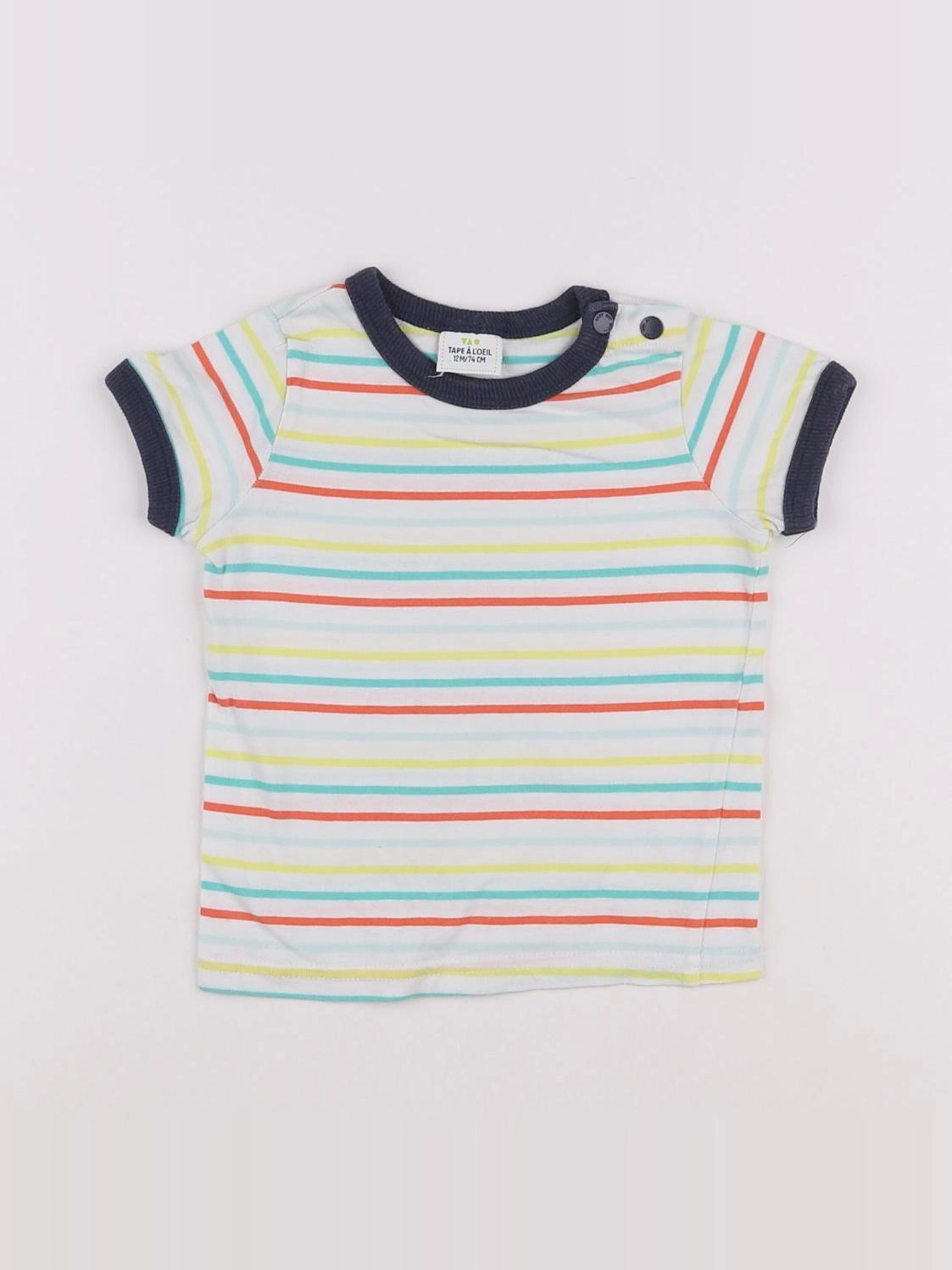 Tape à l'oeil - tee-shirt multicolore - 12 mois