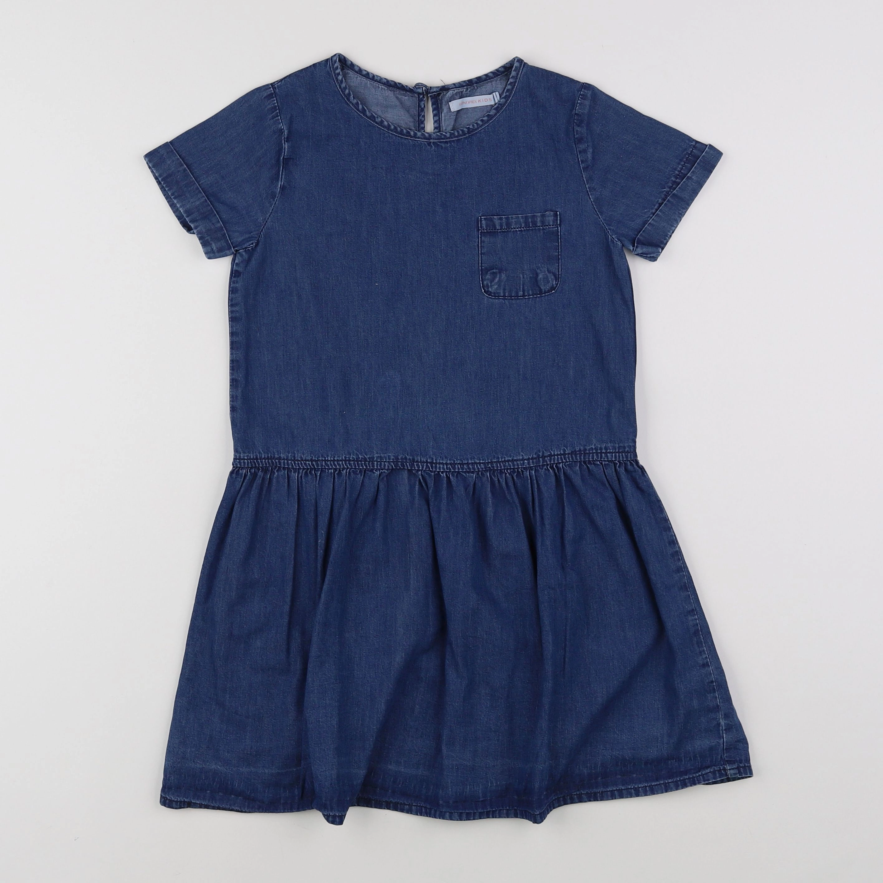 Monoprix - robe bleu - 6 ans