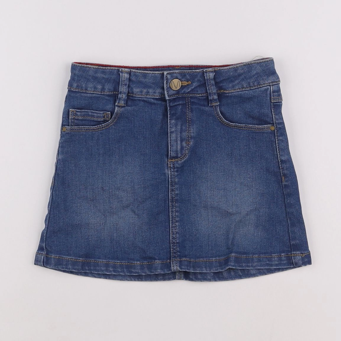 Monoprix - jupe bleu - 5 ans