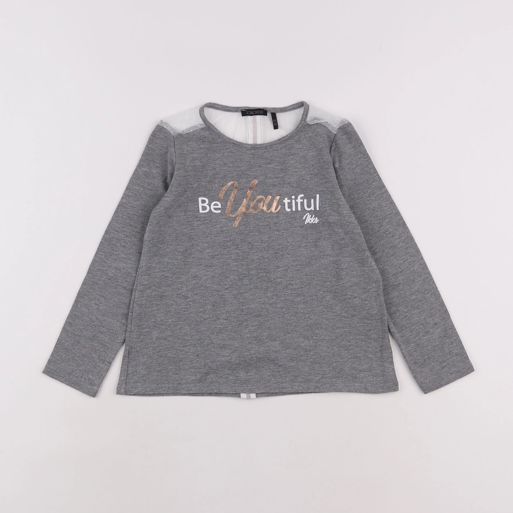 IKKS - tee-shirt gris - 6 ans