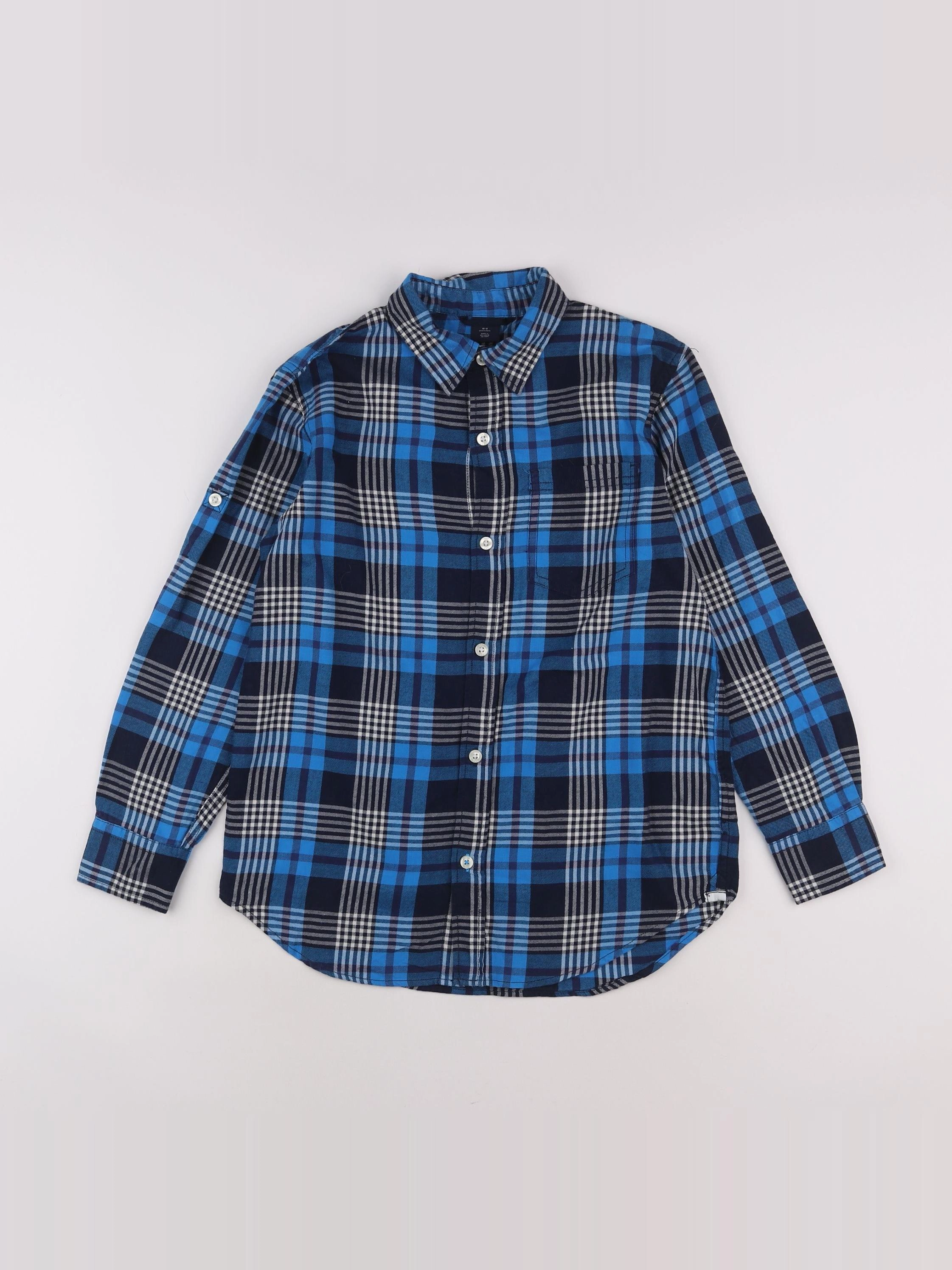 GAP - chemise bleu - 10/11 ans