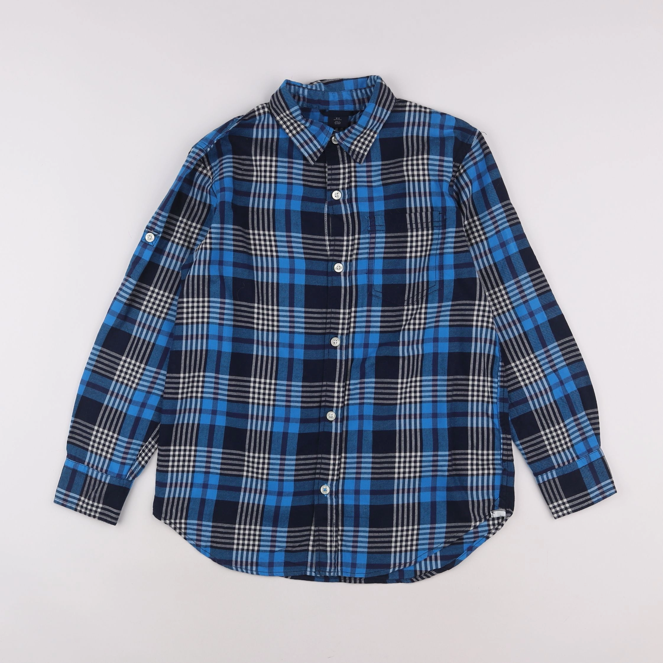 GAP - chemise bleu - 10/11 ans