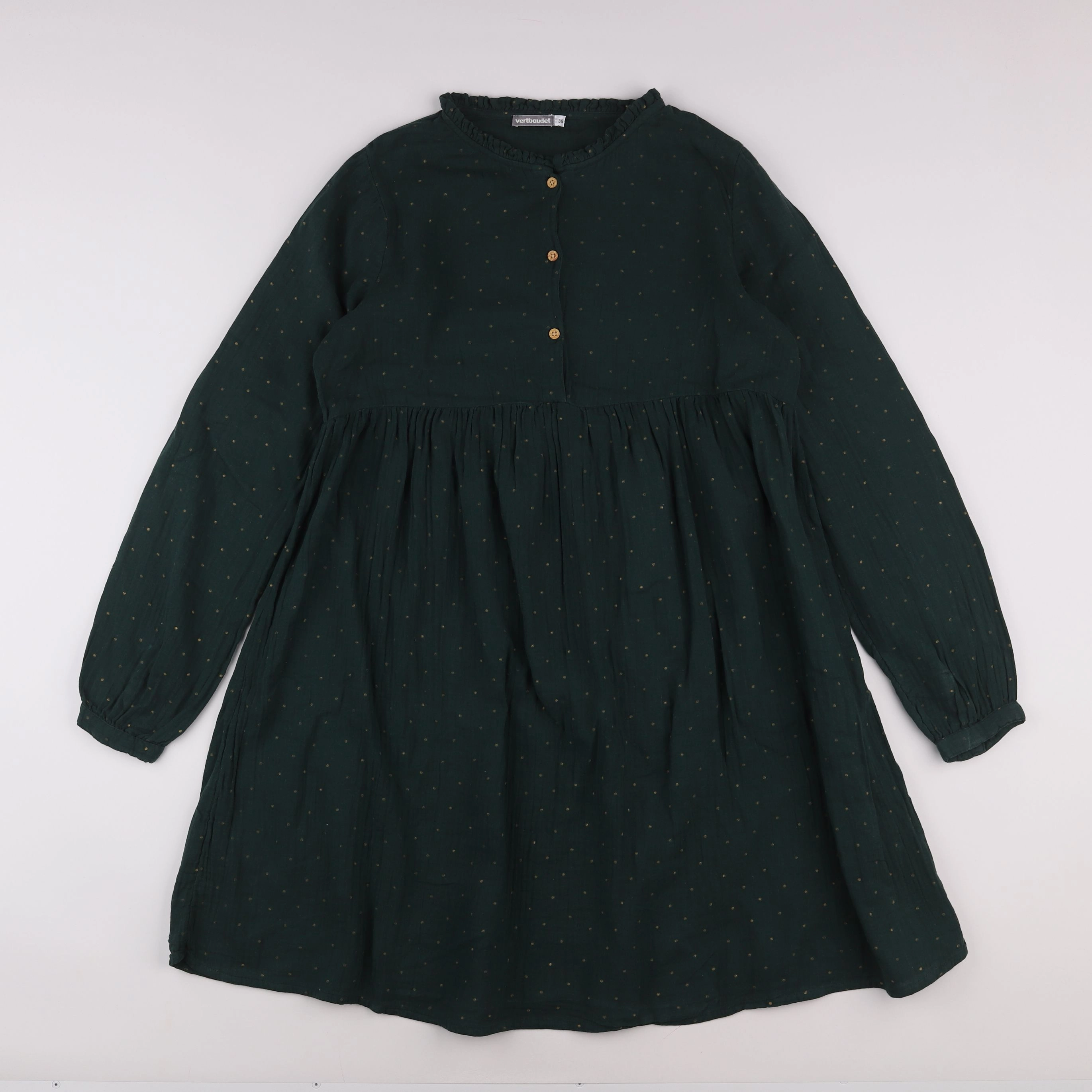 Vertbaudet - robe grossesse vert - 38