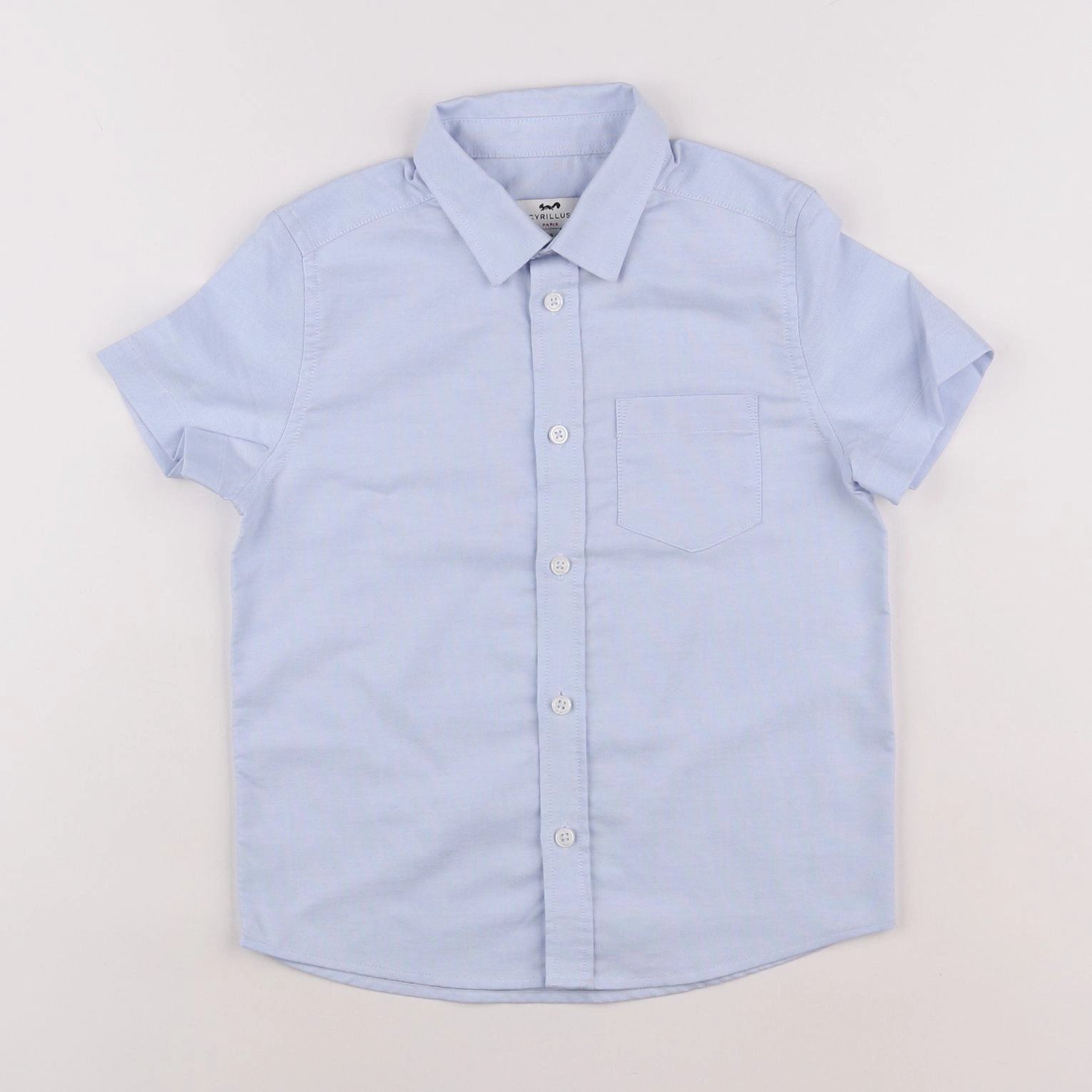 Cyrillus - chemise bleu - 6 ans