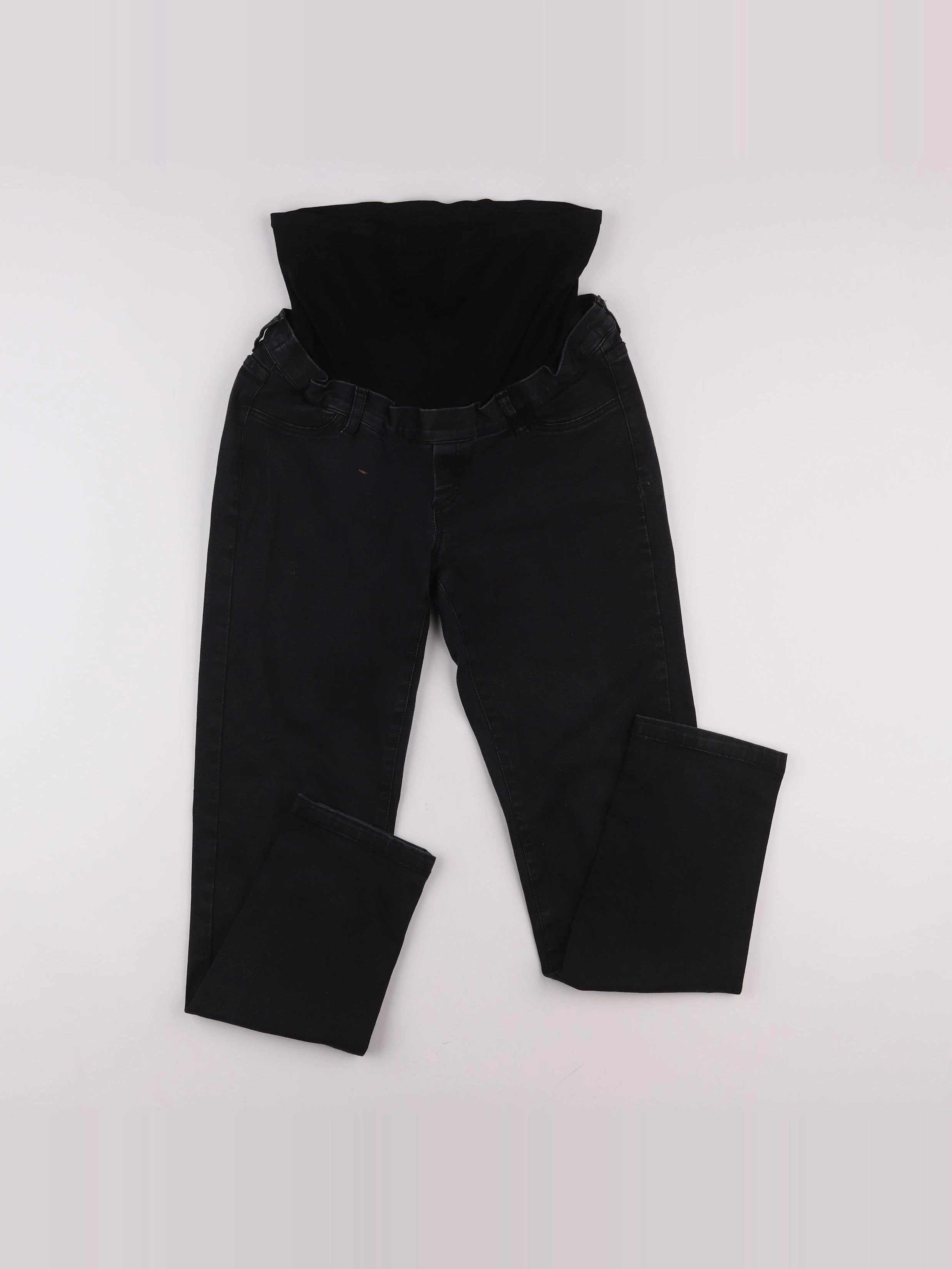 Envie de fraise - jean grossesse gris - 40